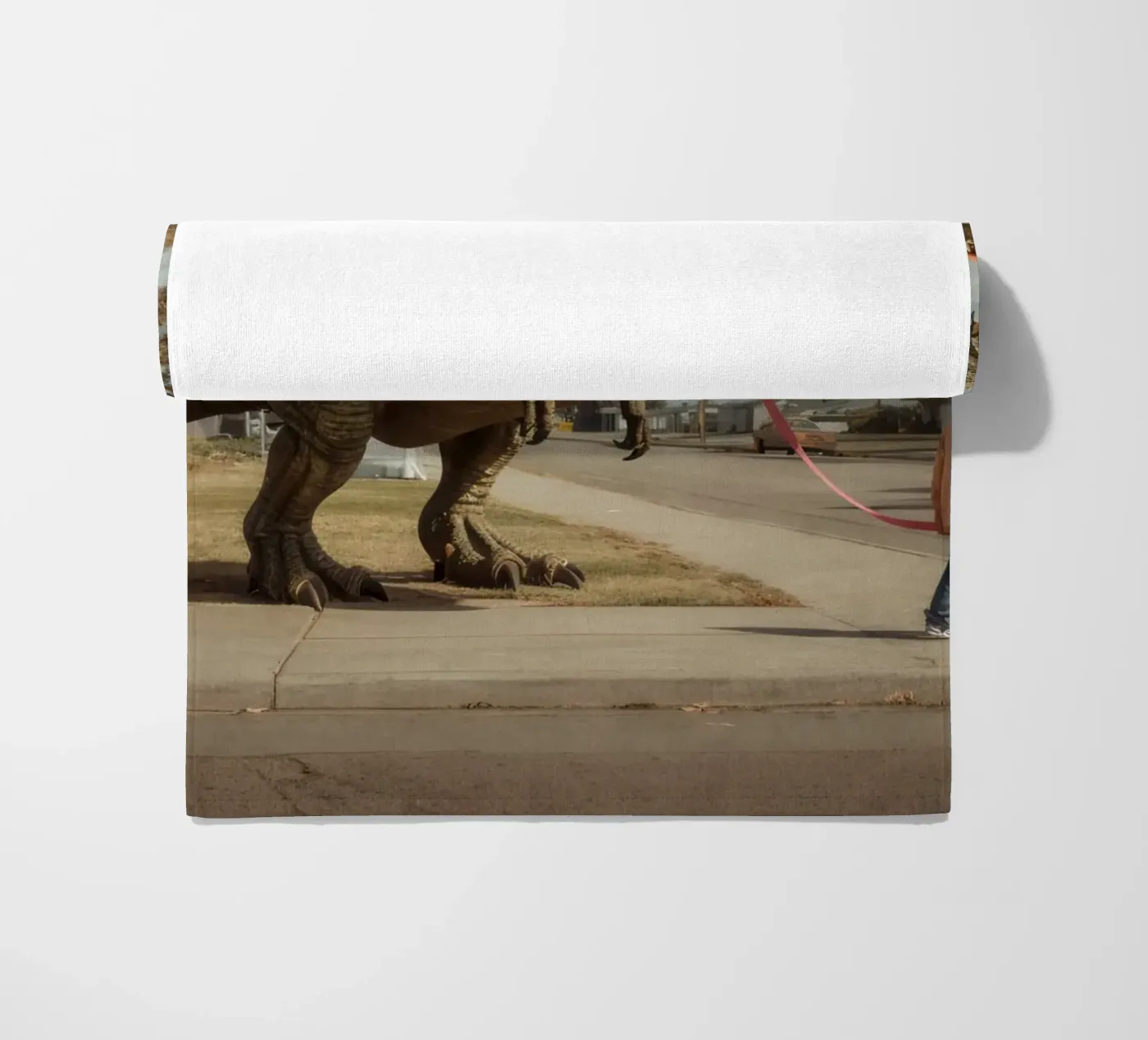 Walking Rex telo mare da Art Unleashed
