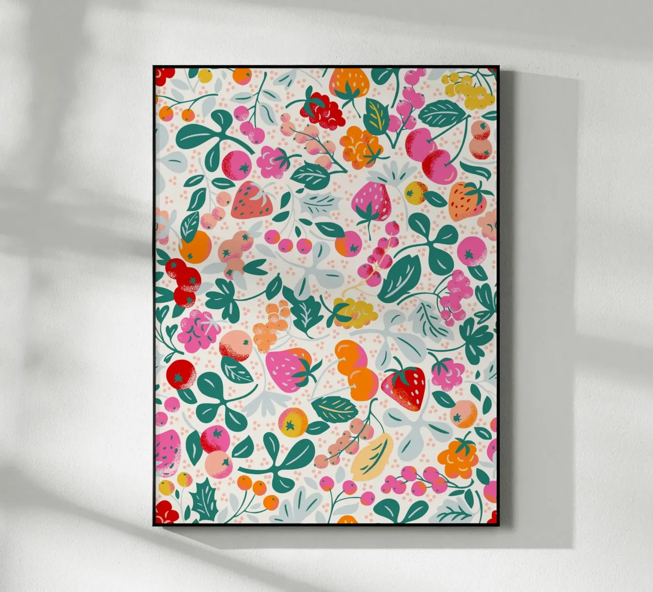 Fruit salad pattern plexiglass da annick