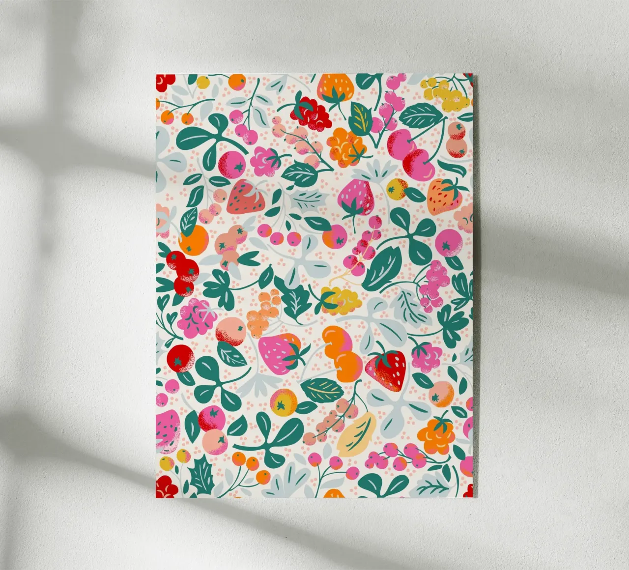 Fruit salad pattern plexiglass da annick