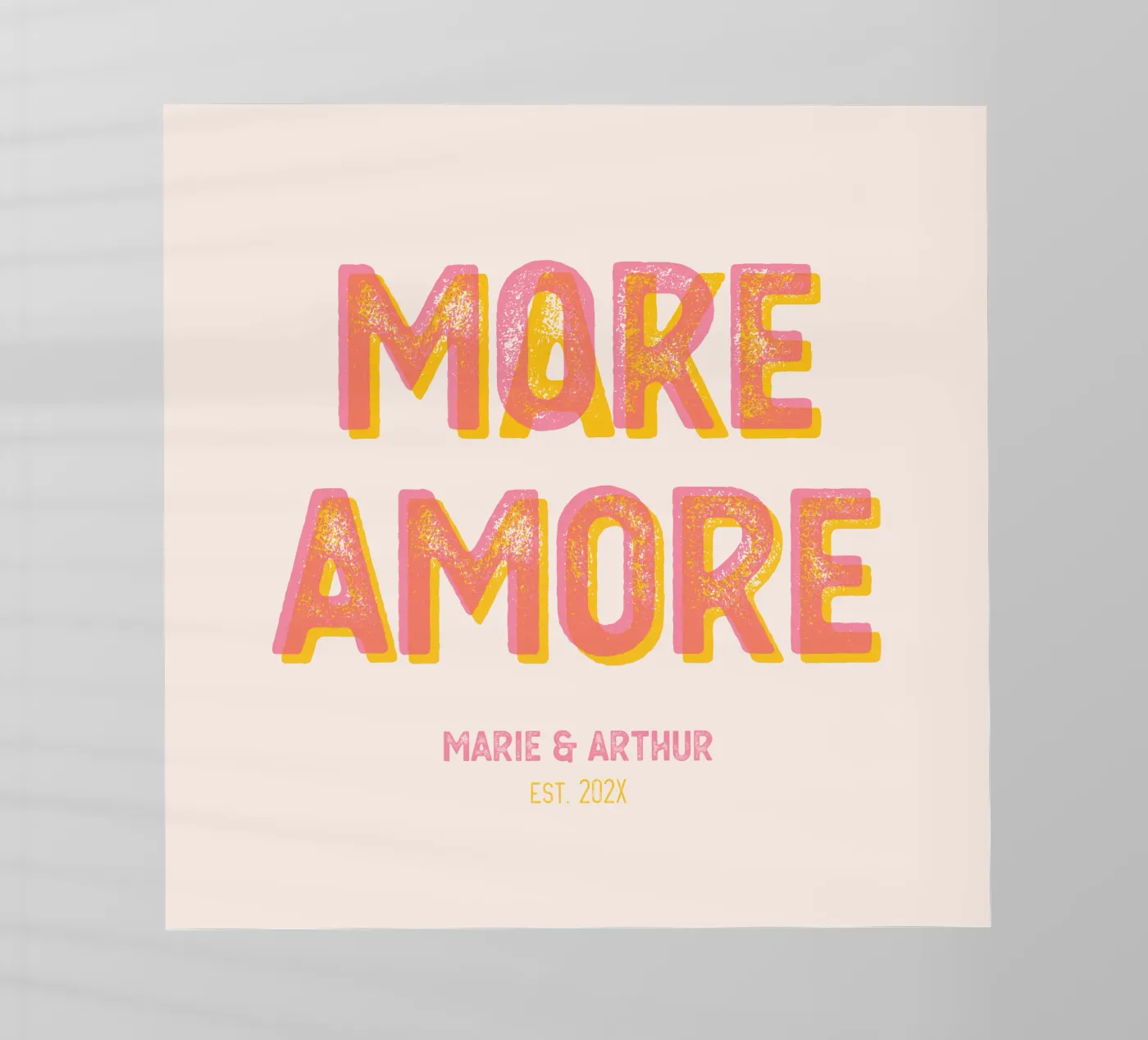 Make More Amore pellicola backlit da Personalizable Designs