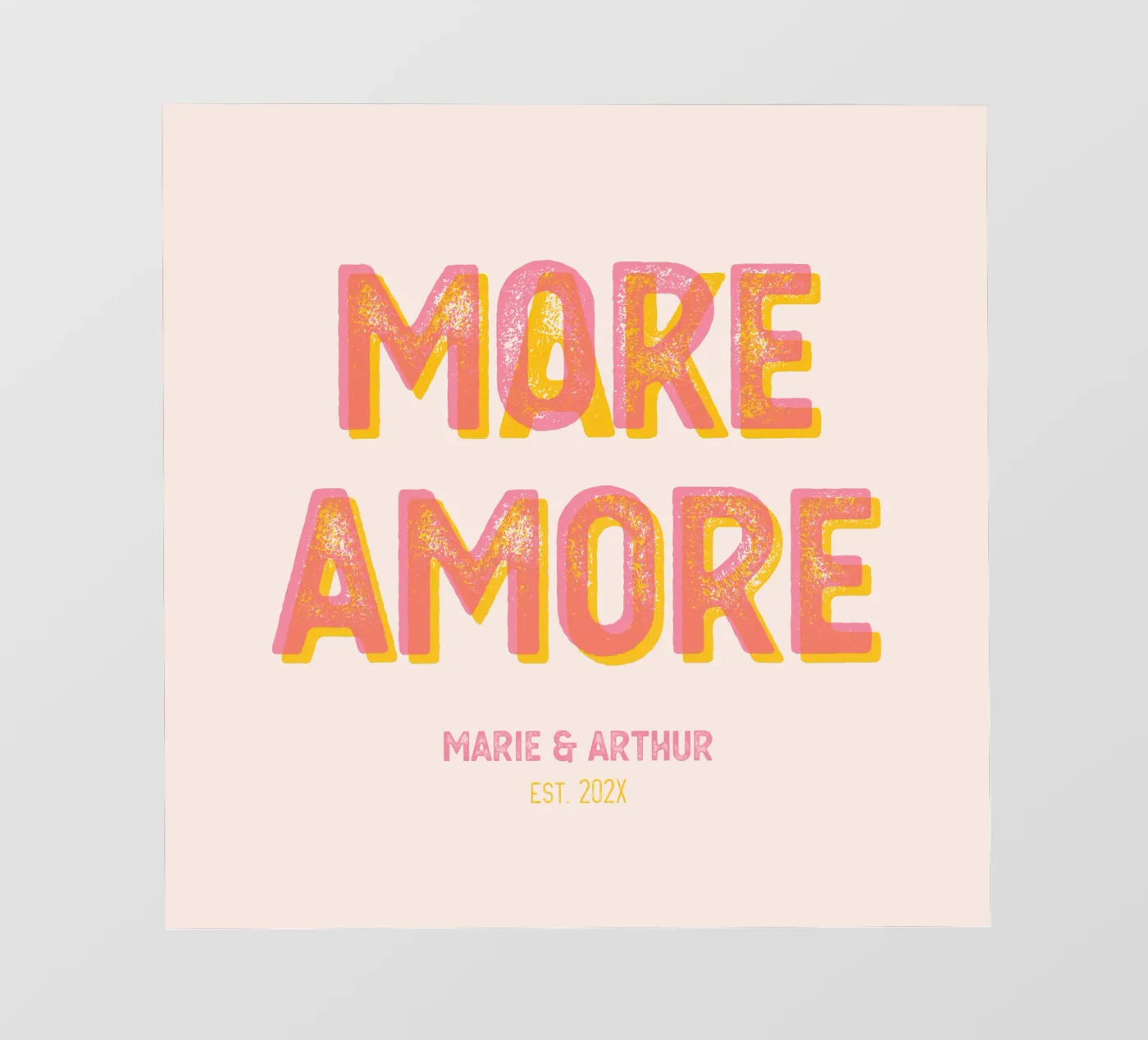 Make More Amore pellicola backlit da Personalizable Designs