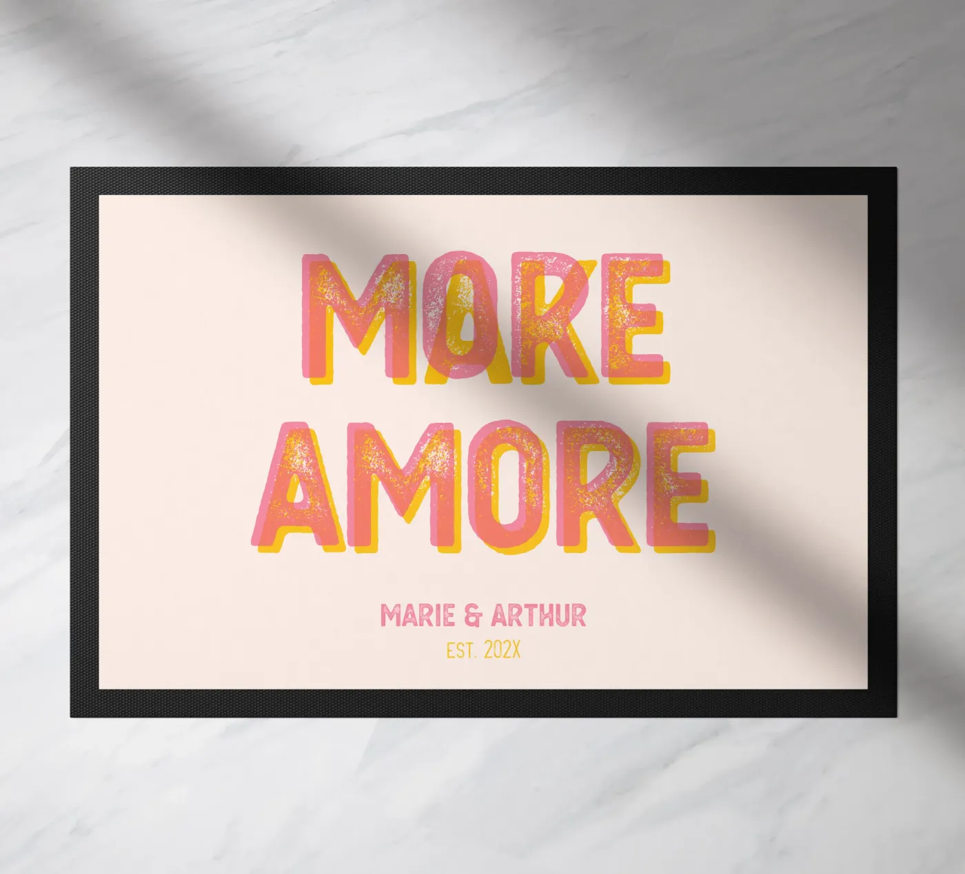 Make More Amore deurmat van Personalizable Designs