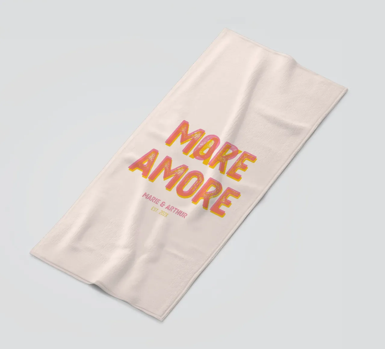 Make More Amore telo mare da Personalizable Designs