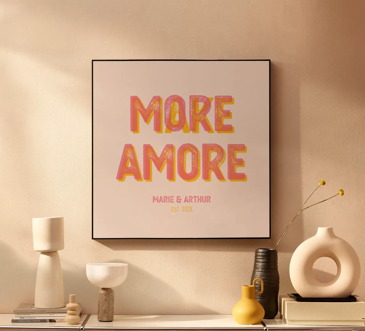 Make More Amore plexiglass da Personalizable Designs