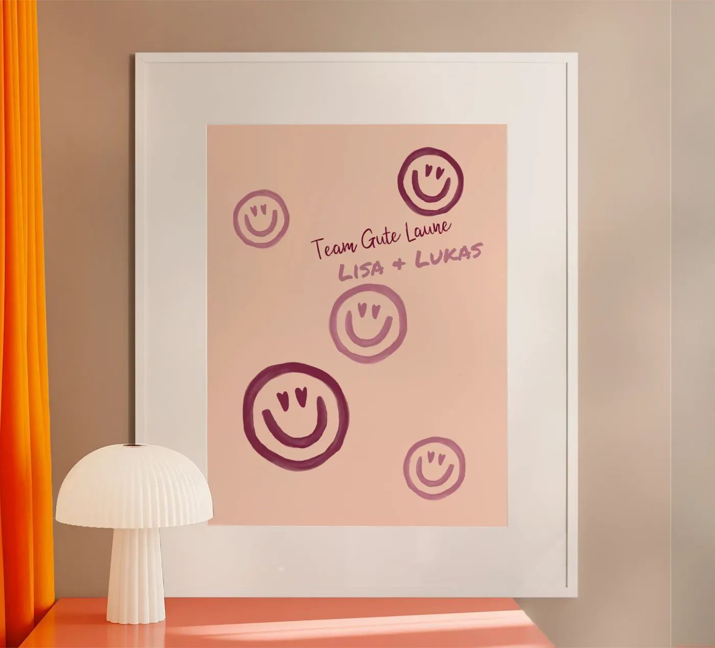 Team Gute Laune poster da Personalizable Designs