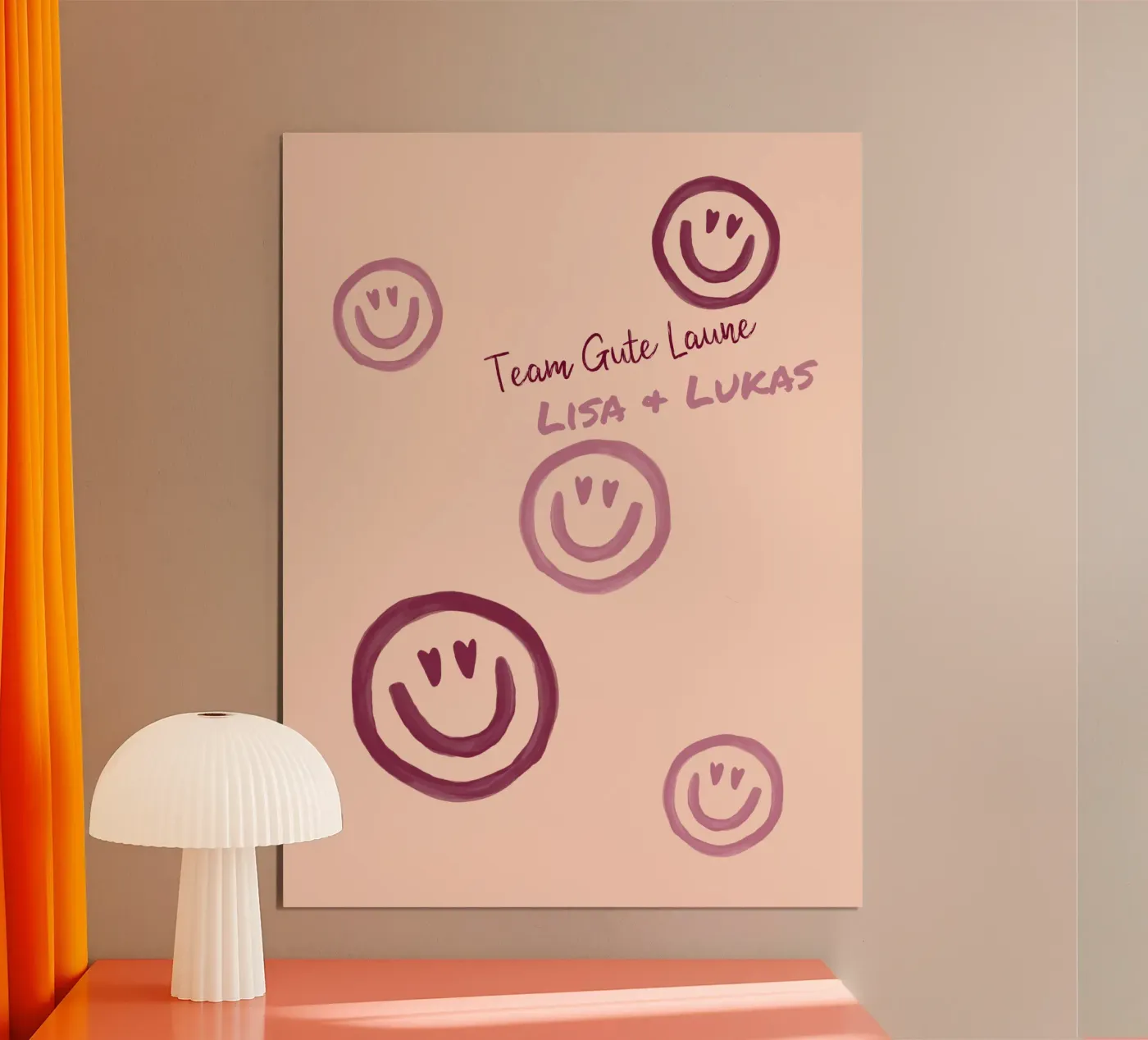 Team Gute Laune poster da Personalizable Designs