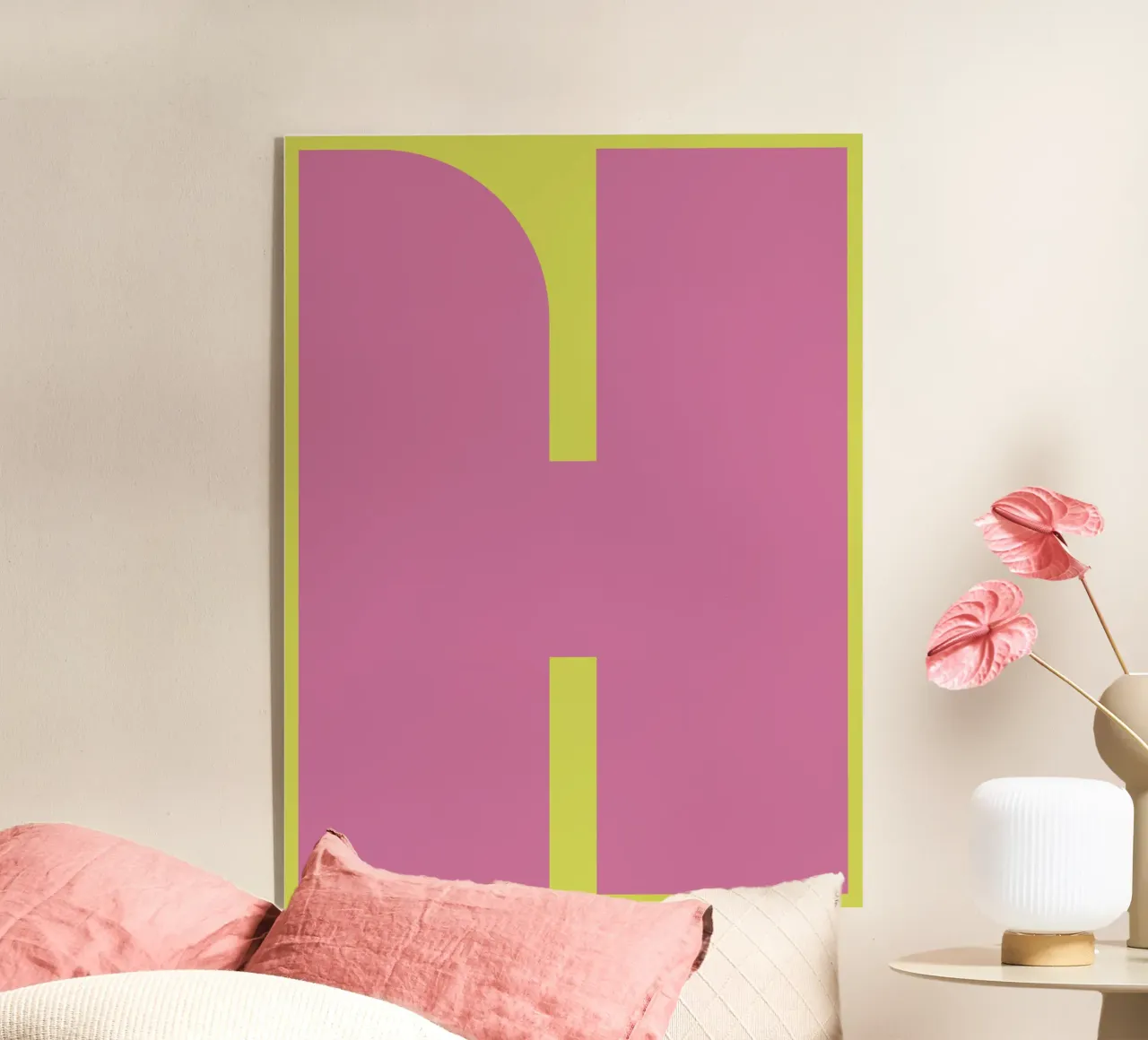 H Buchstabe plexiglass da DARIA IVANOVNA