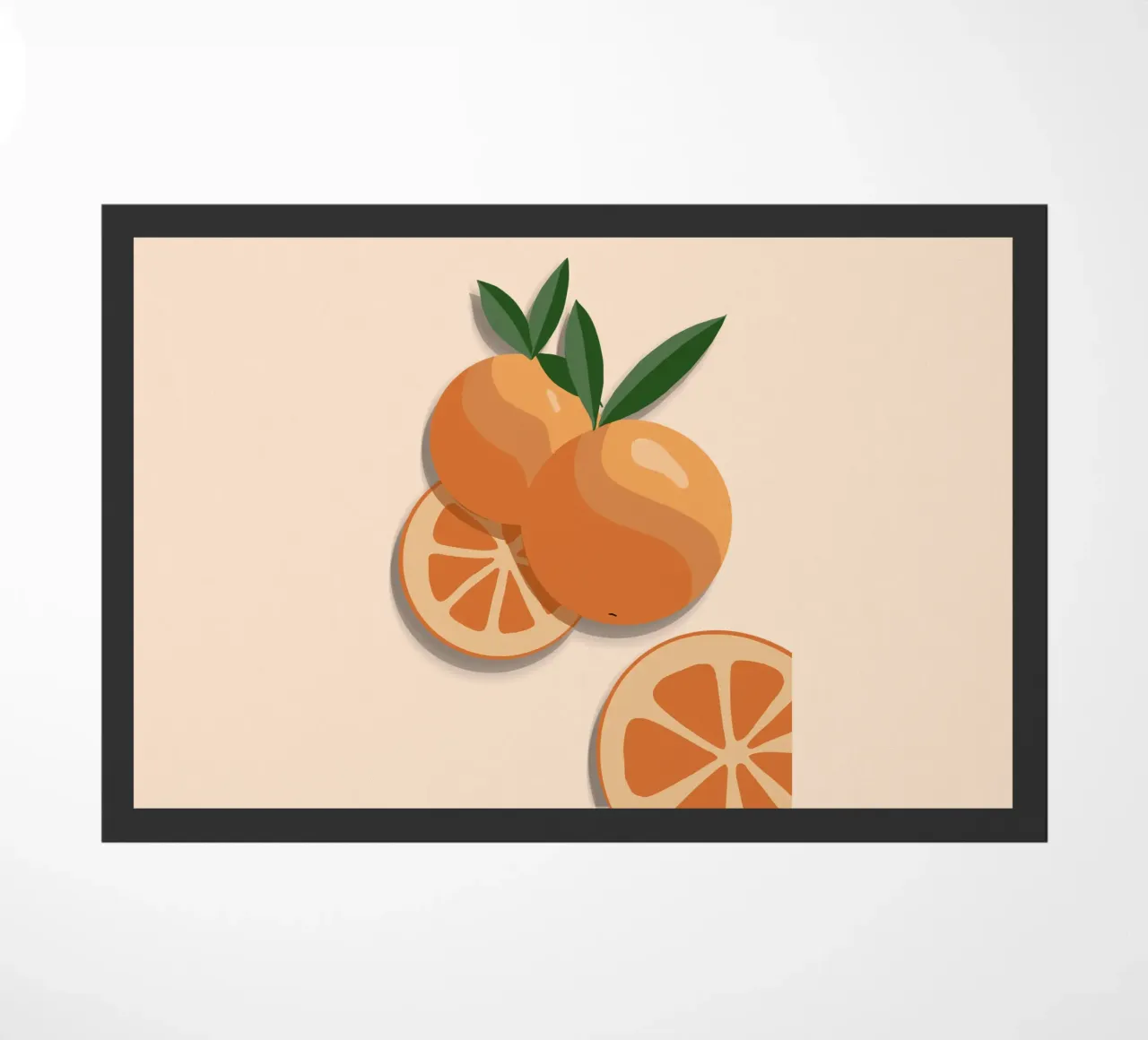 Orange doormat by sketch_visual_studio
