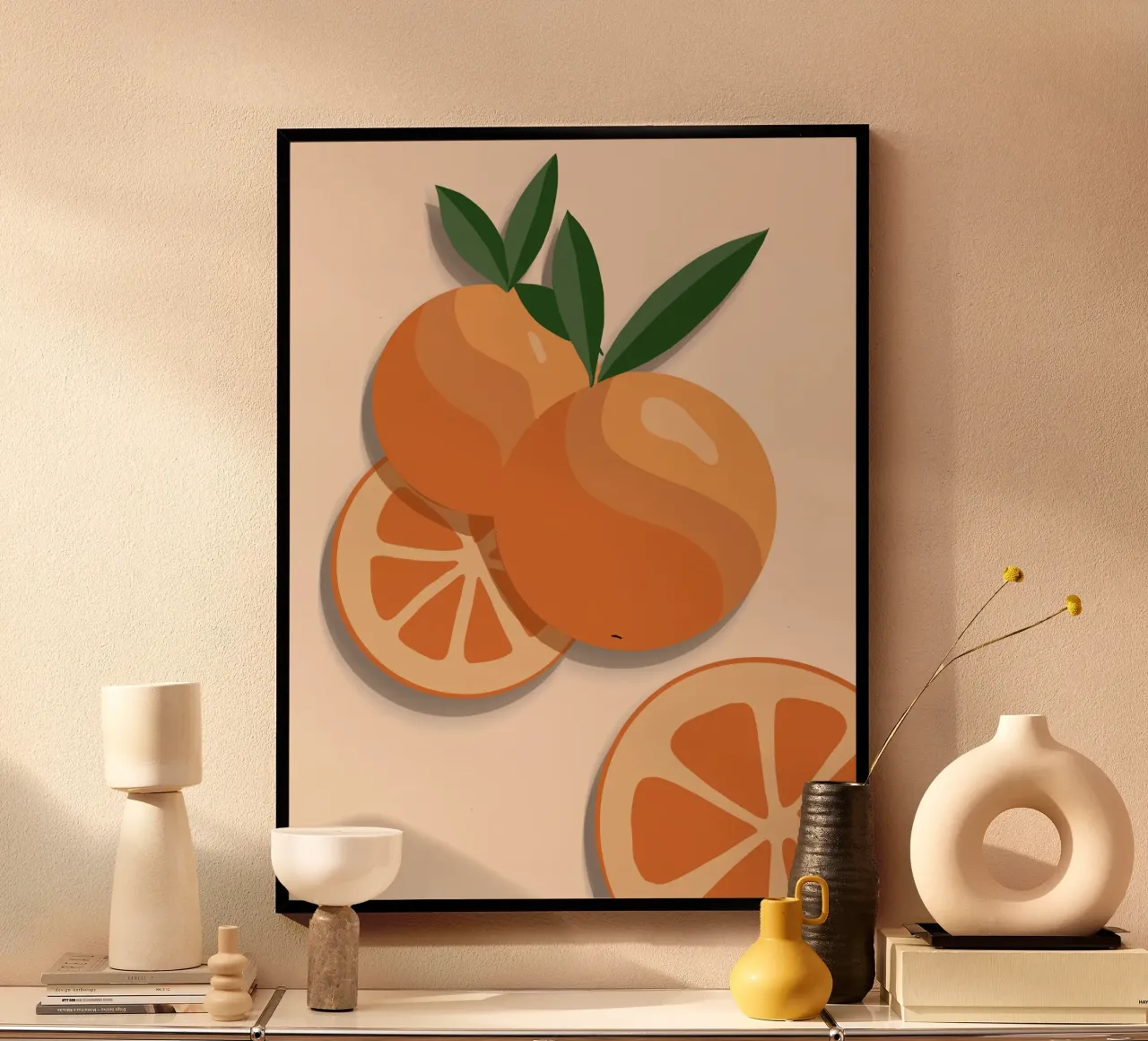 Orange poster da sketch_visual_studio