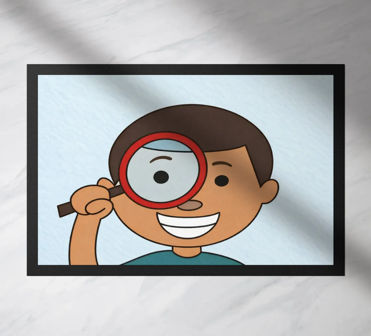 be curious doormat by jasmine