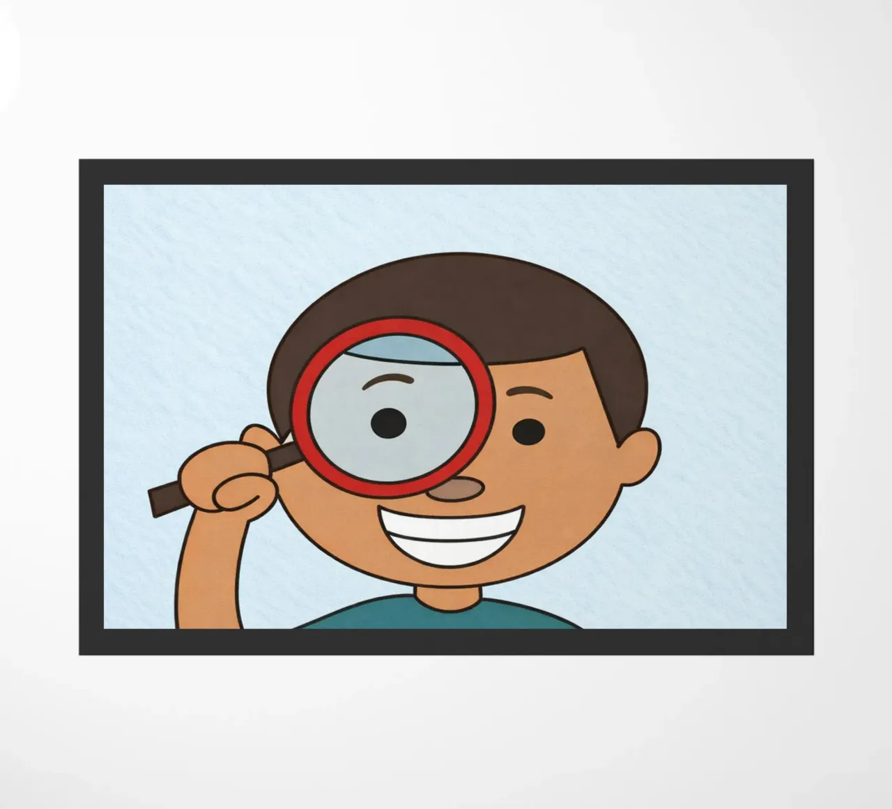 be curious doormat by jasmine