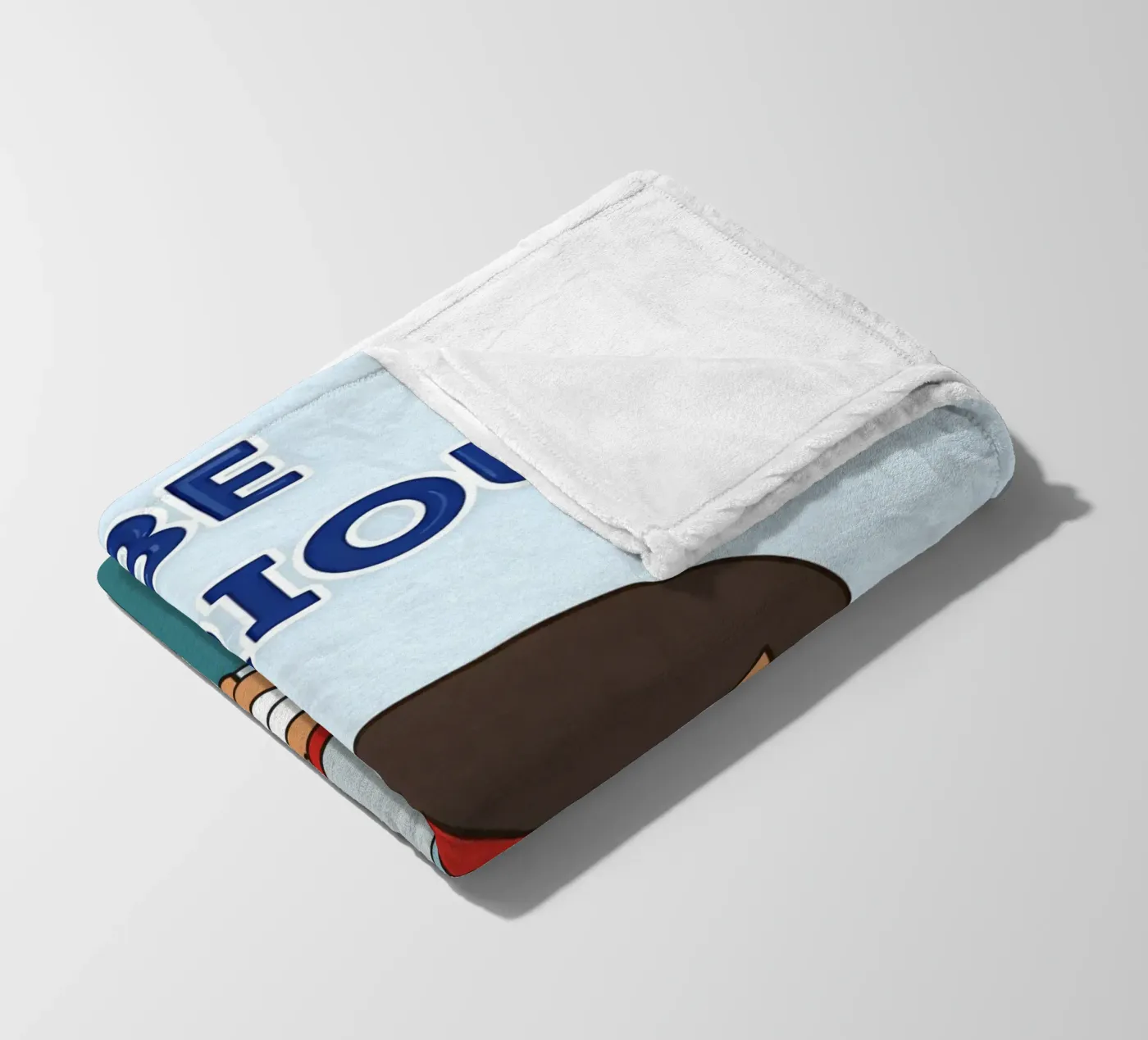 be curious Fleecedecke von jasmine