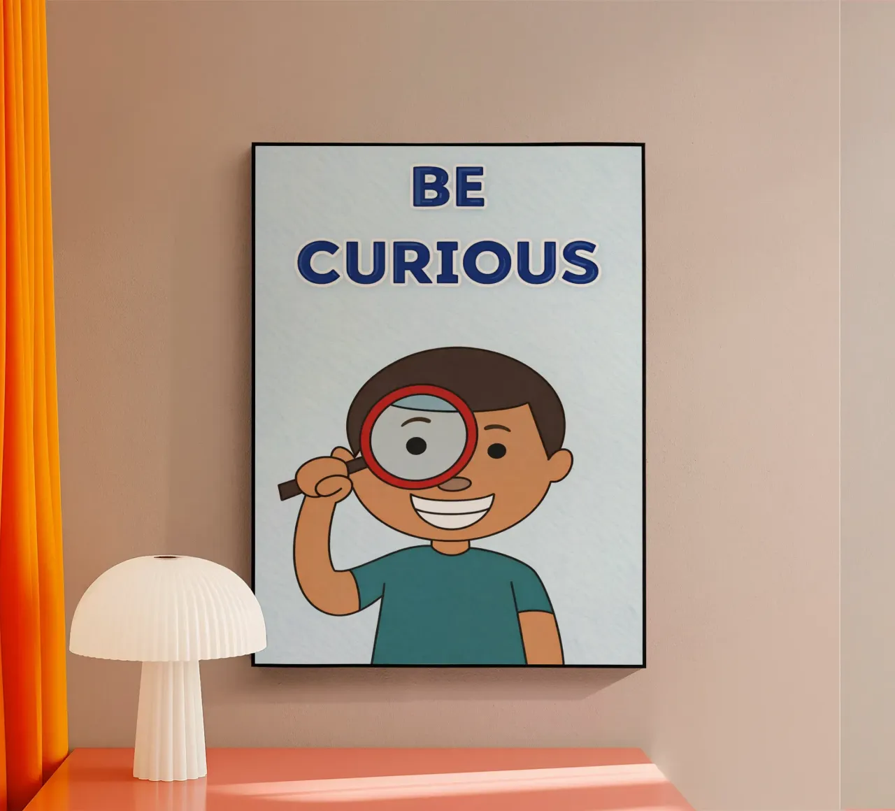 essere curioso plexiglass da jasmine