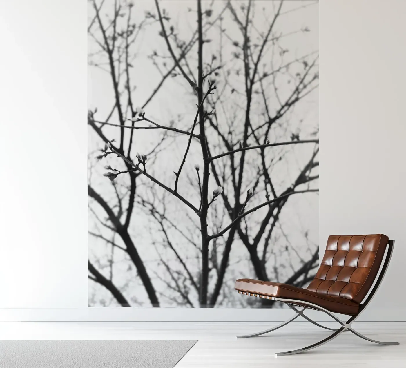 Kale boomtakken fotobehang van PERSIE