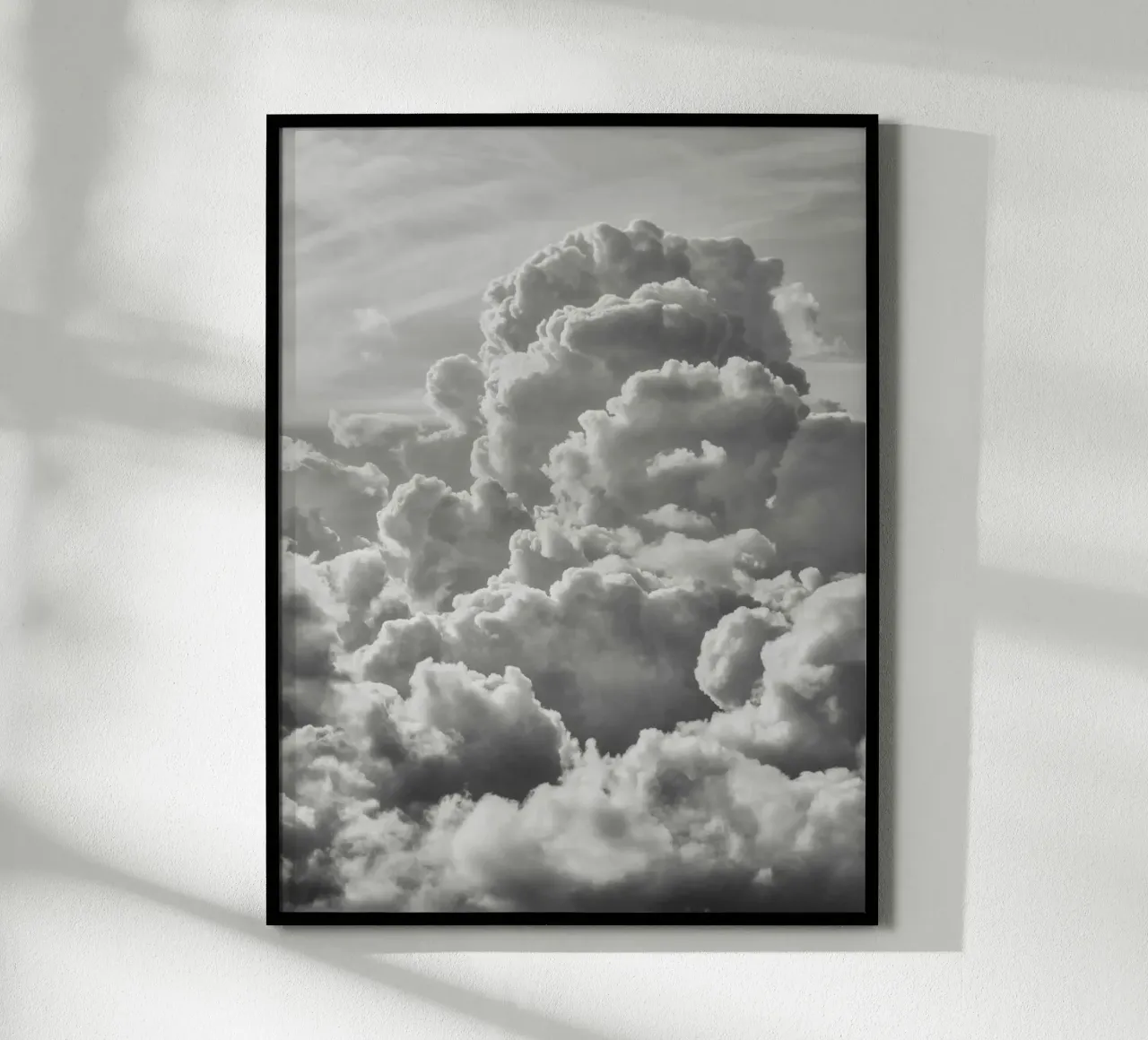 CLOUDS BW poster by PERSIE