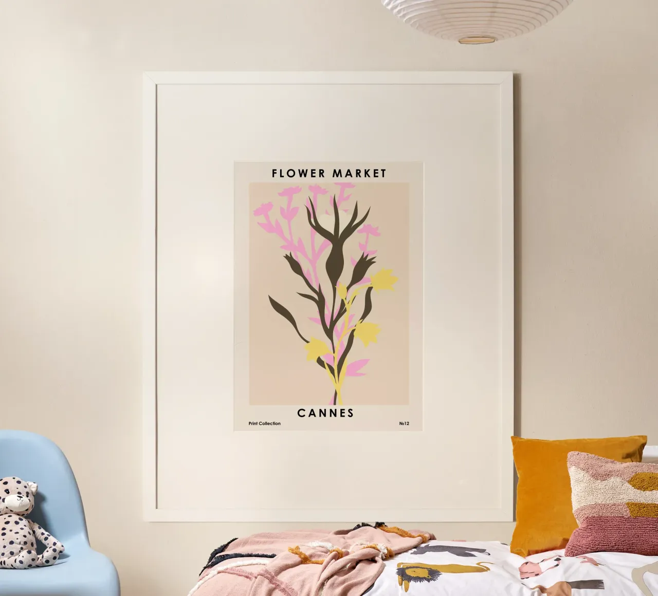 Mercato dei fiori di Cannes carta hahnemühle da NKTN Design
