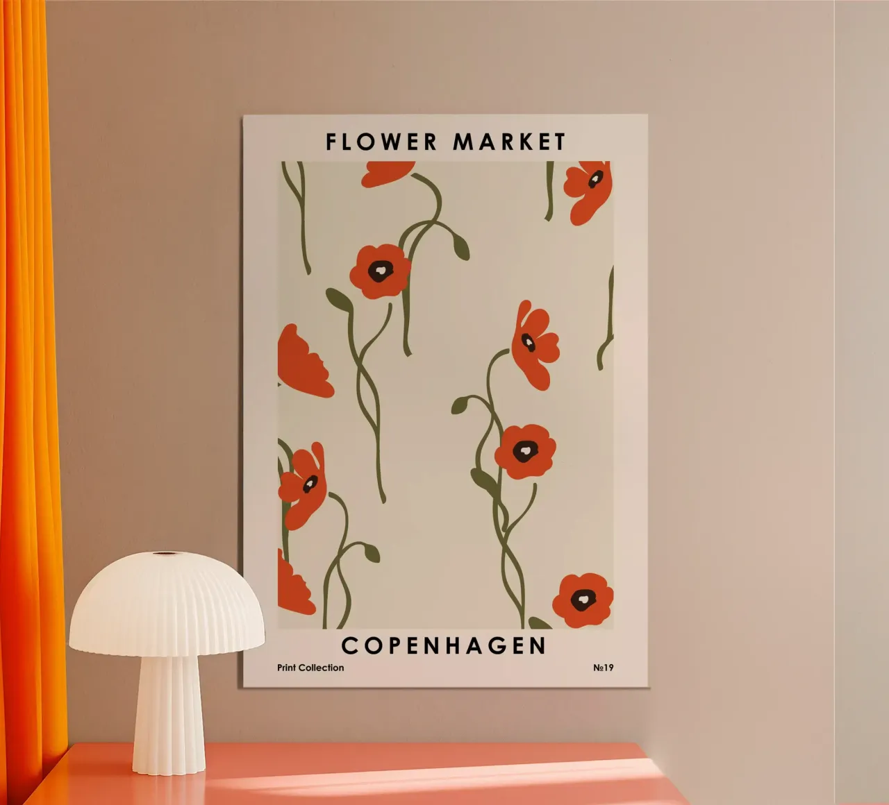 Mercato dei fiori di Copenaghen alluminio dibond da NKTN Design