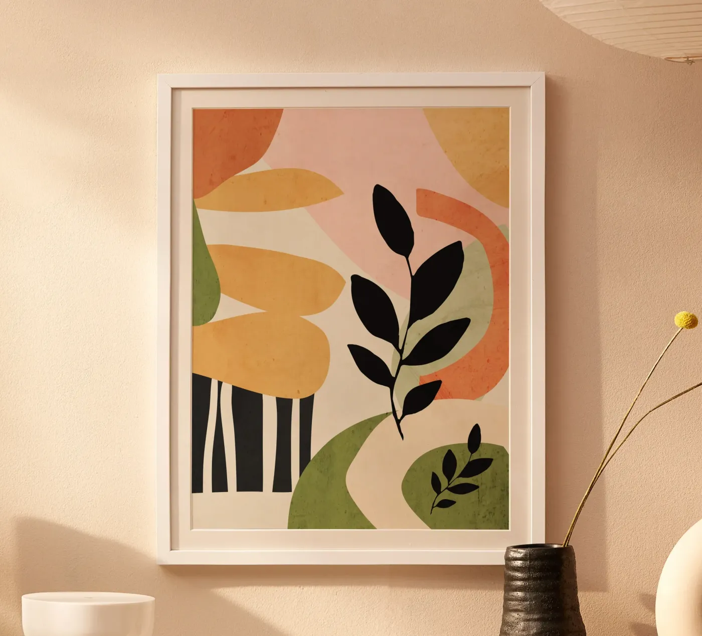 Abstract Botanical Composition poster by ThingDesign