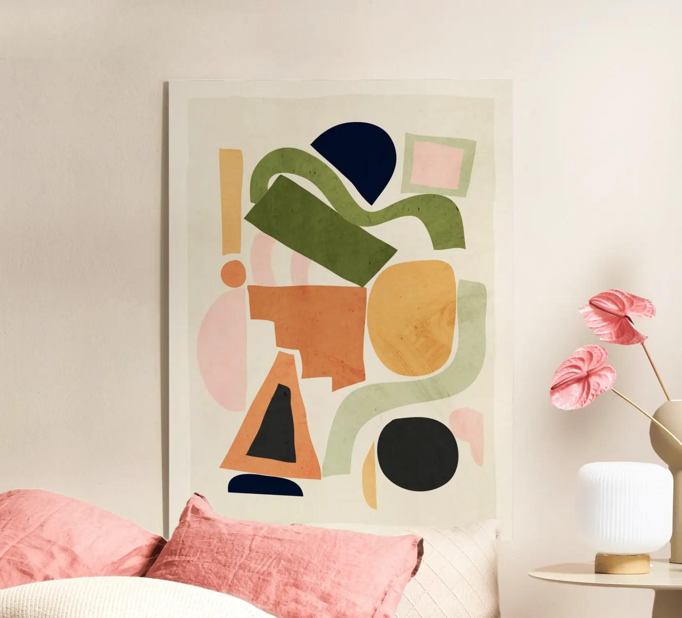 Geometric Abstract Forms acrylic glass by ThingDesign