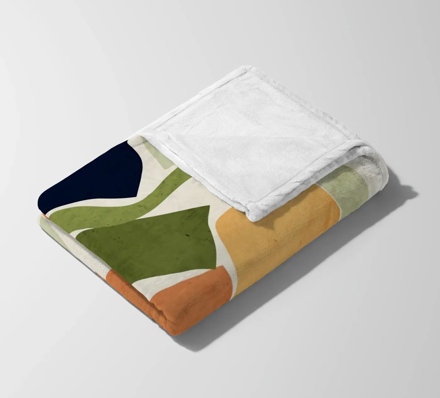 Geometric Abstract Forms fleecedeken van ThingDesign