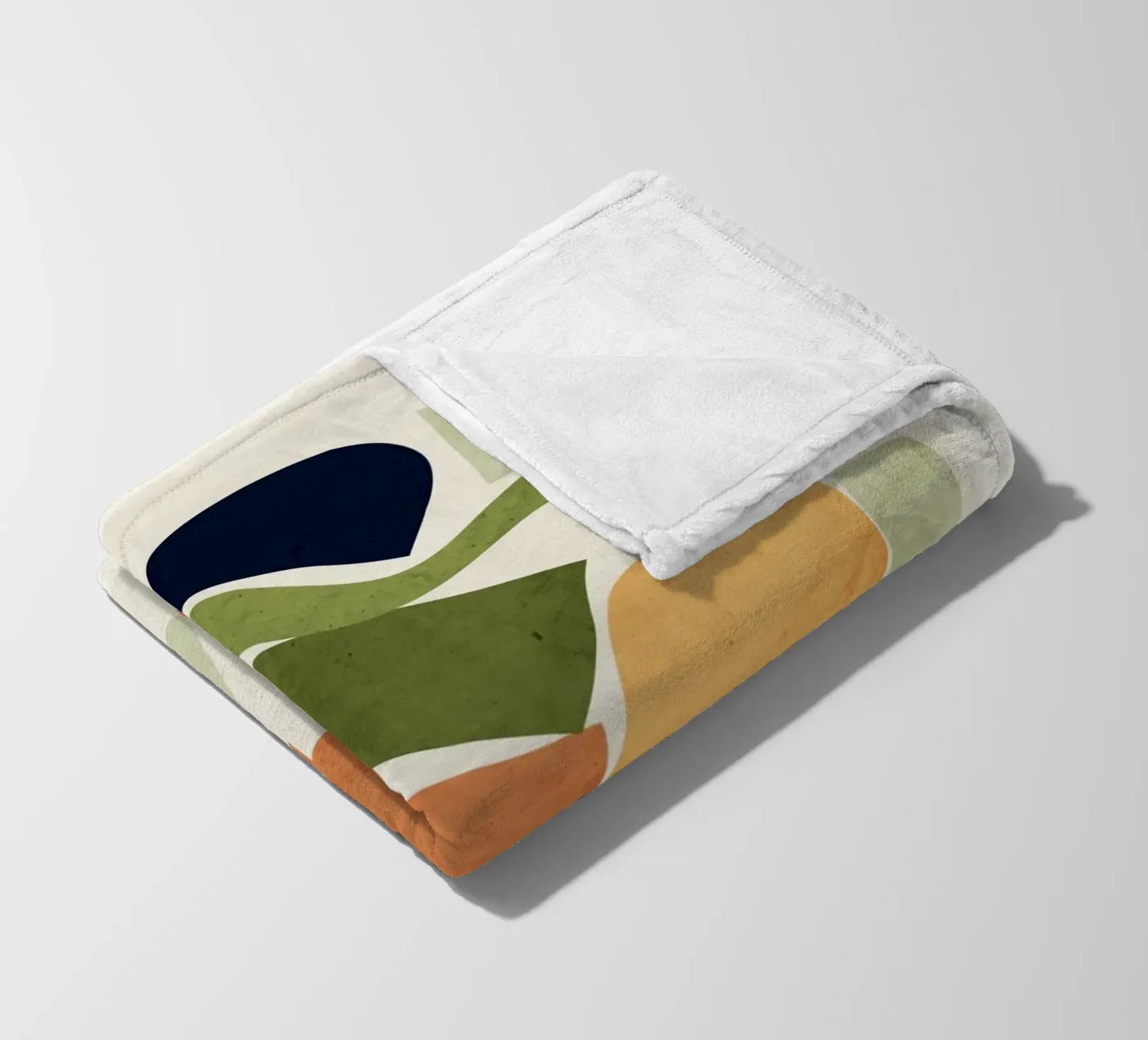 Geometric Abstract Forms fleecedeken van ThingDesign