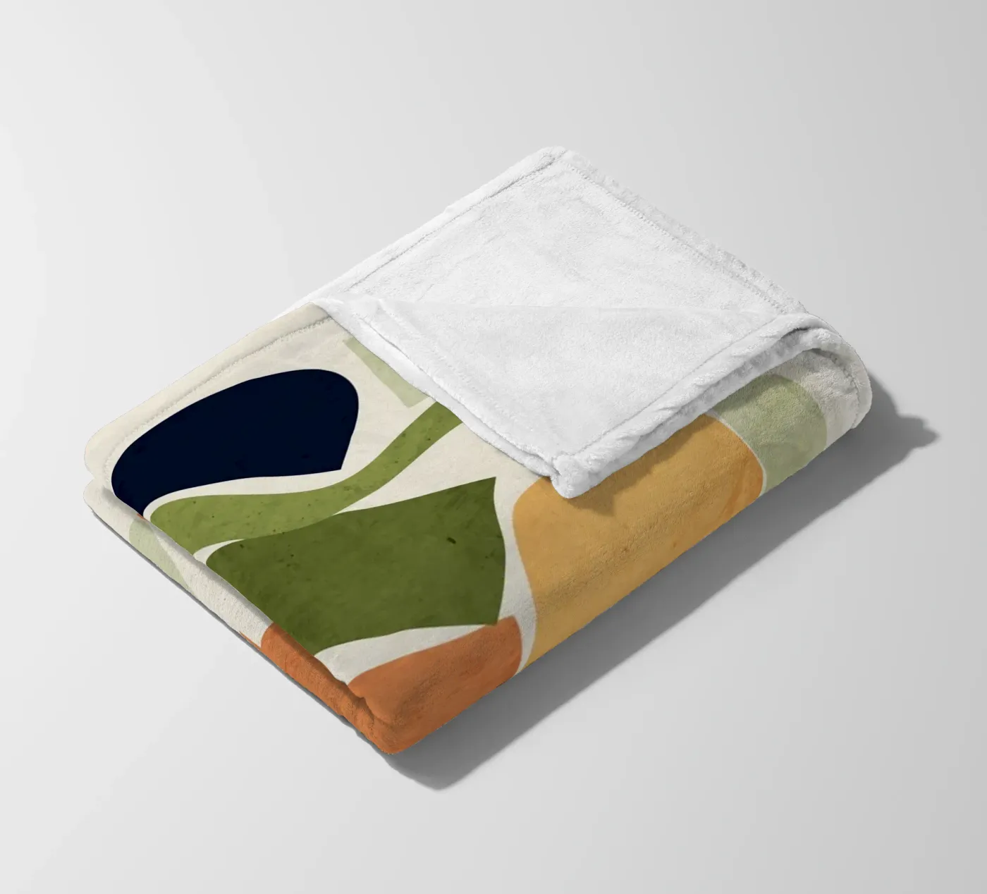 Geometric Abstract Forms fleecedeken van ThingDesign