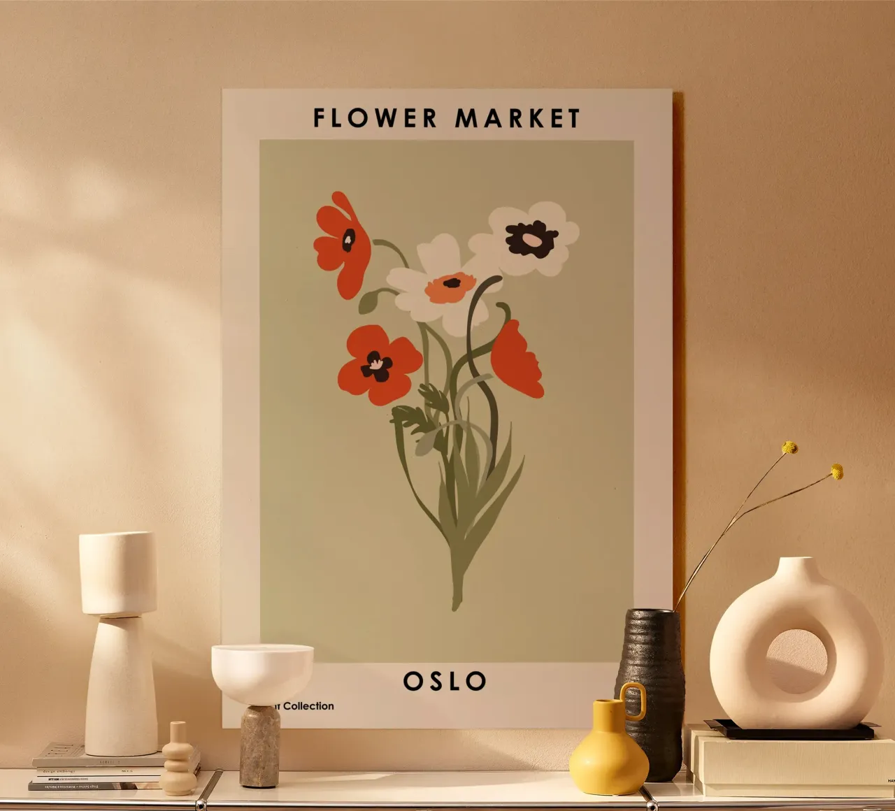 Mercato dei fiori di Oslo alluminio dibond da NKTN Design