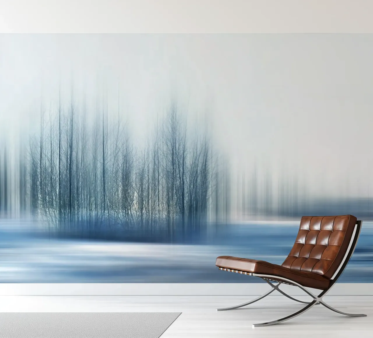 winter fotobehang van Atteloi