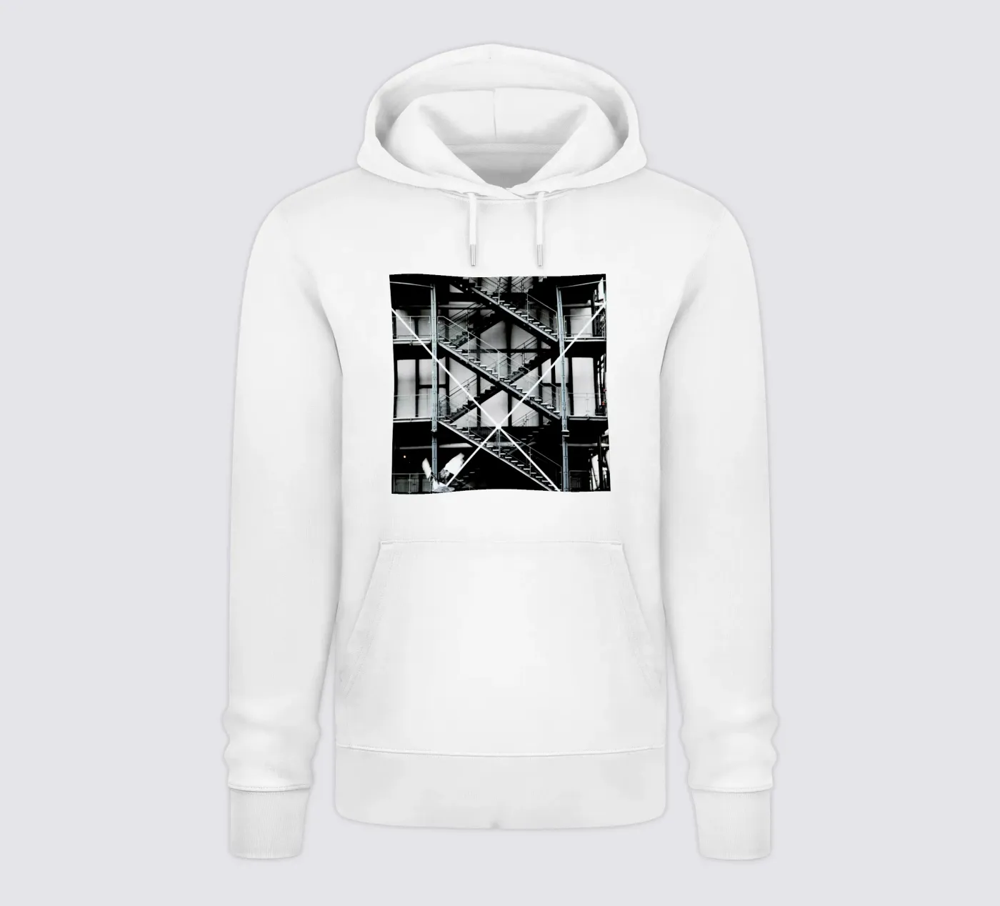 Gray hoodie by Sophie Etchart