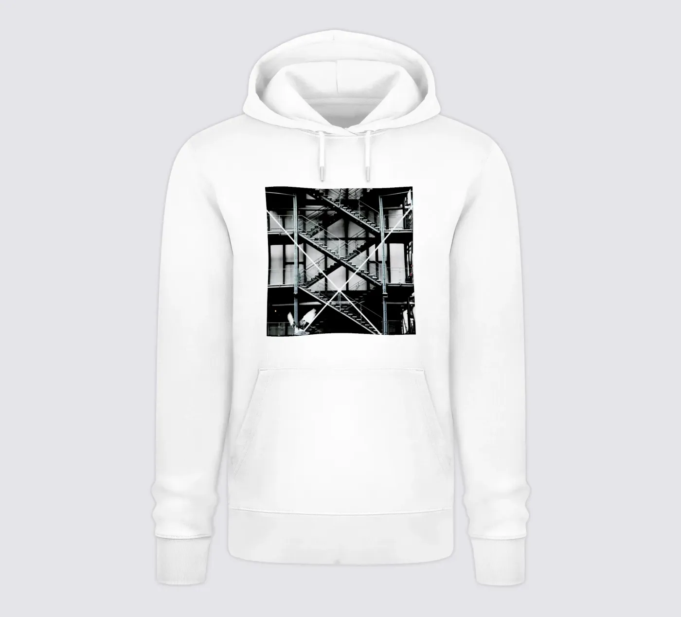 Gray hoodie by Sophie Etchart