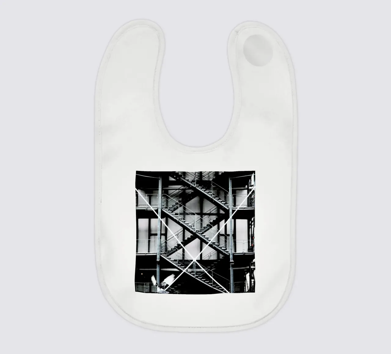 Gray Babylätzchen von Sophie Etchart