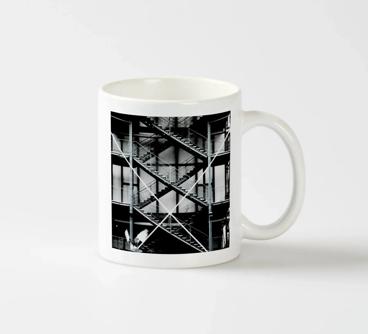 Gray tazza in ceramica da Sophie Etchart