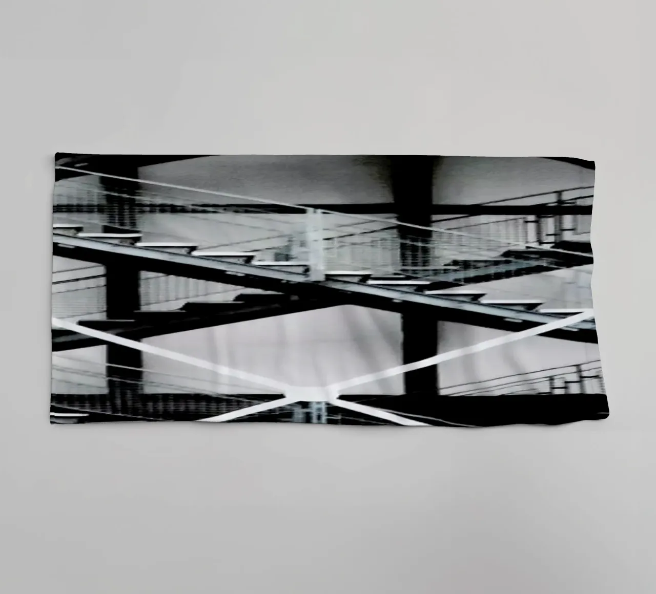 Gray asciugamano da bagno da Sophie Etchart