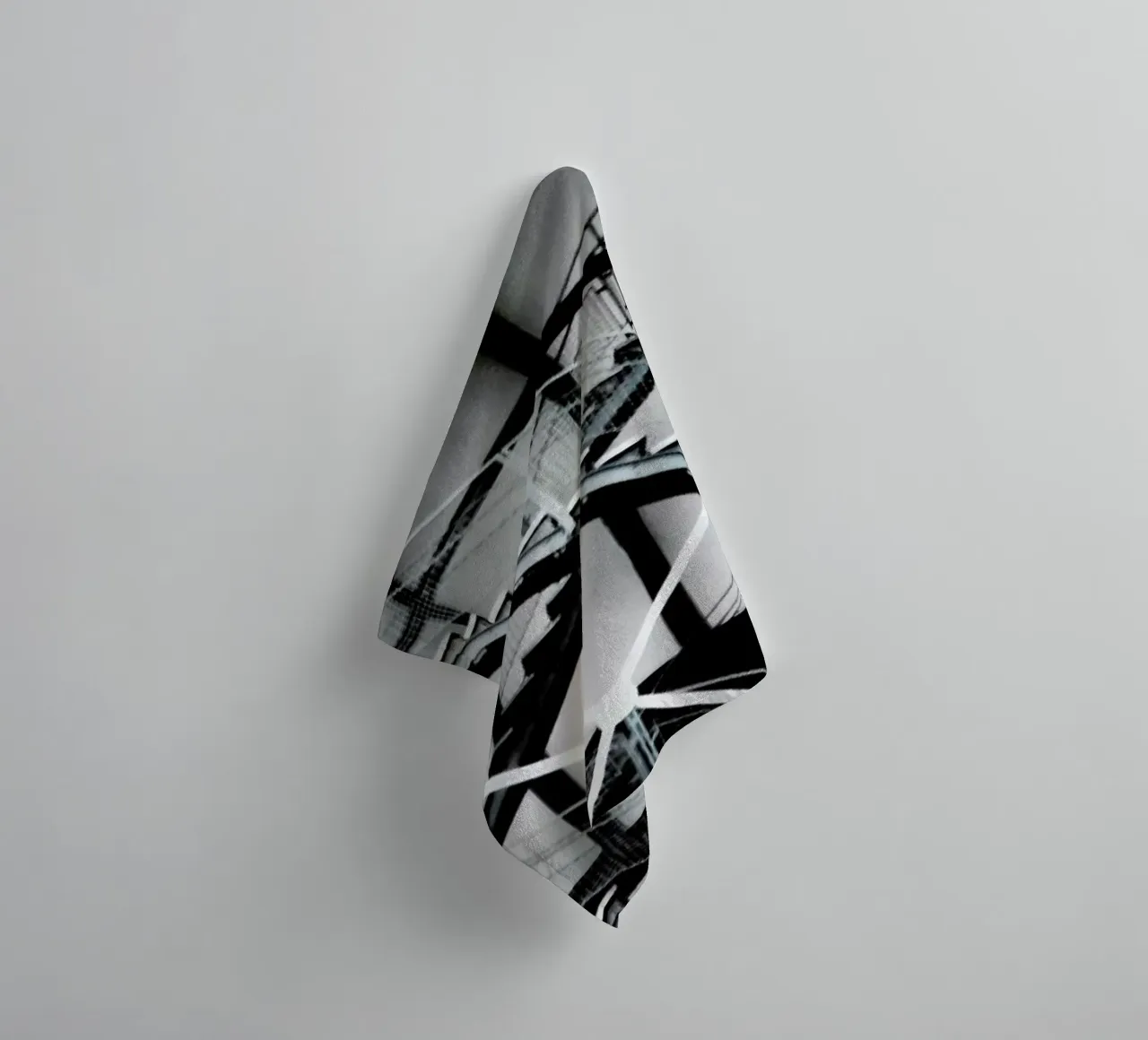 Gray towel by Sophie Etchart