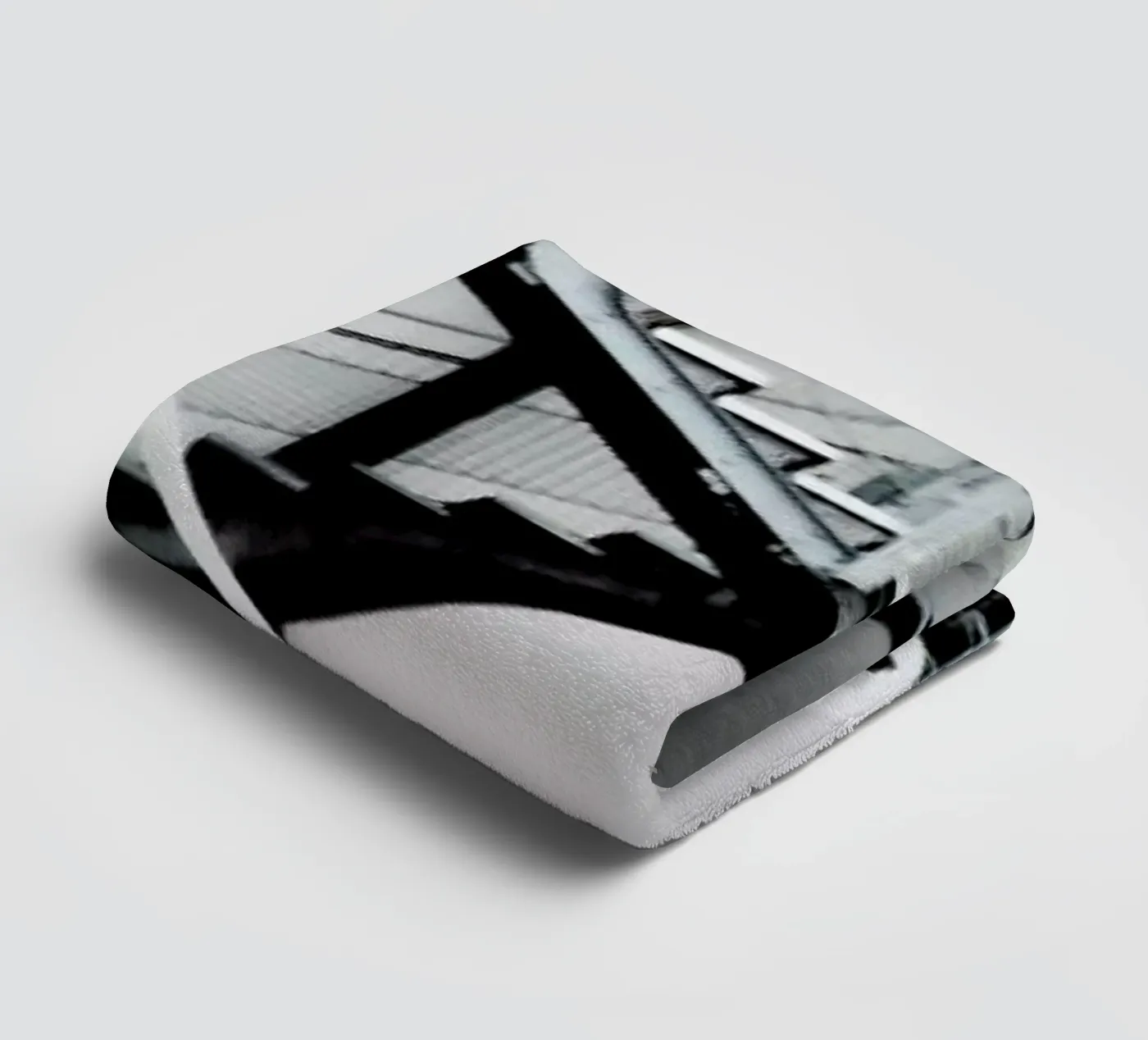 Gray asciugamano da bagno da Sophie Etchart