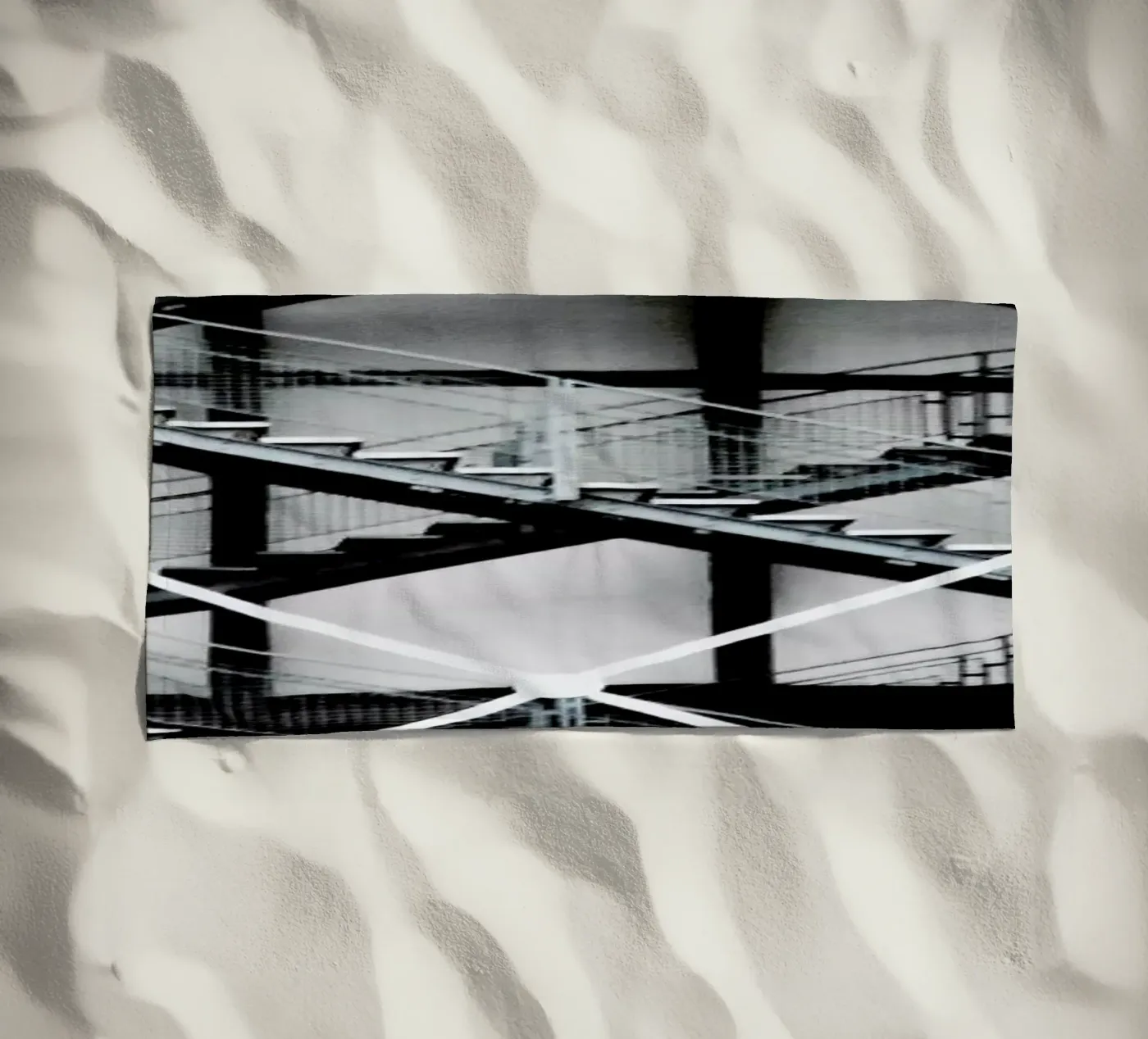 Gray serviette de plage de Sophie Etchart