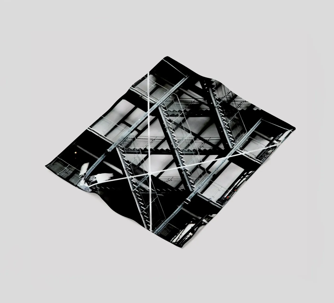 Gray Fleecedecke von Sophie Etchart