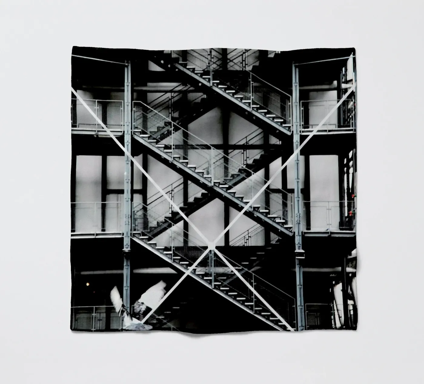 Gray Fleecedecke von Sophie Etchart