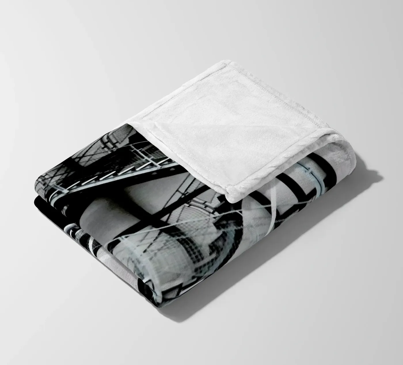 Gray Fleecedecke von Sophie Etchart