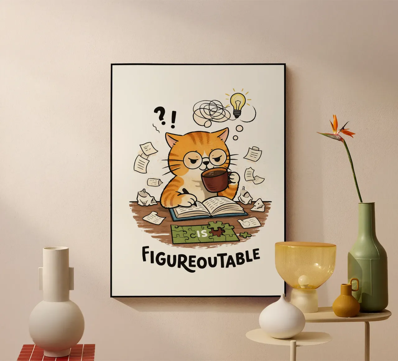 Everything Is Figureoutable plexiglass da Ninatokka