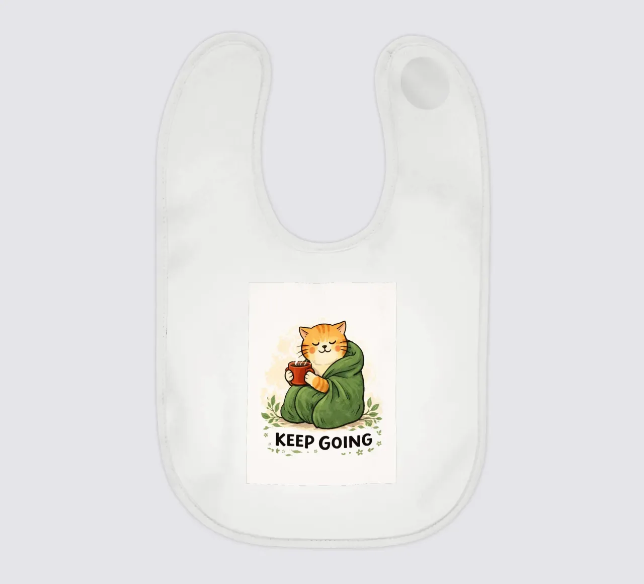 Keep Going Babylätzchen von Ninatokka