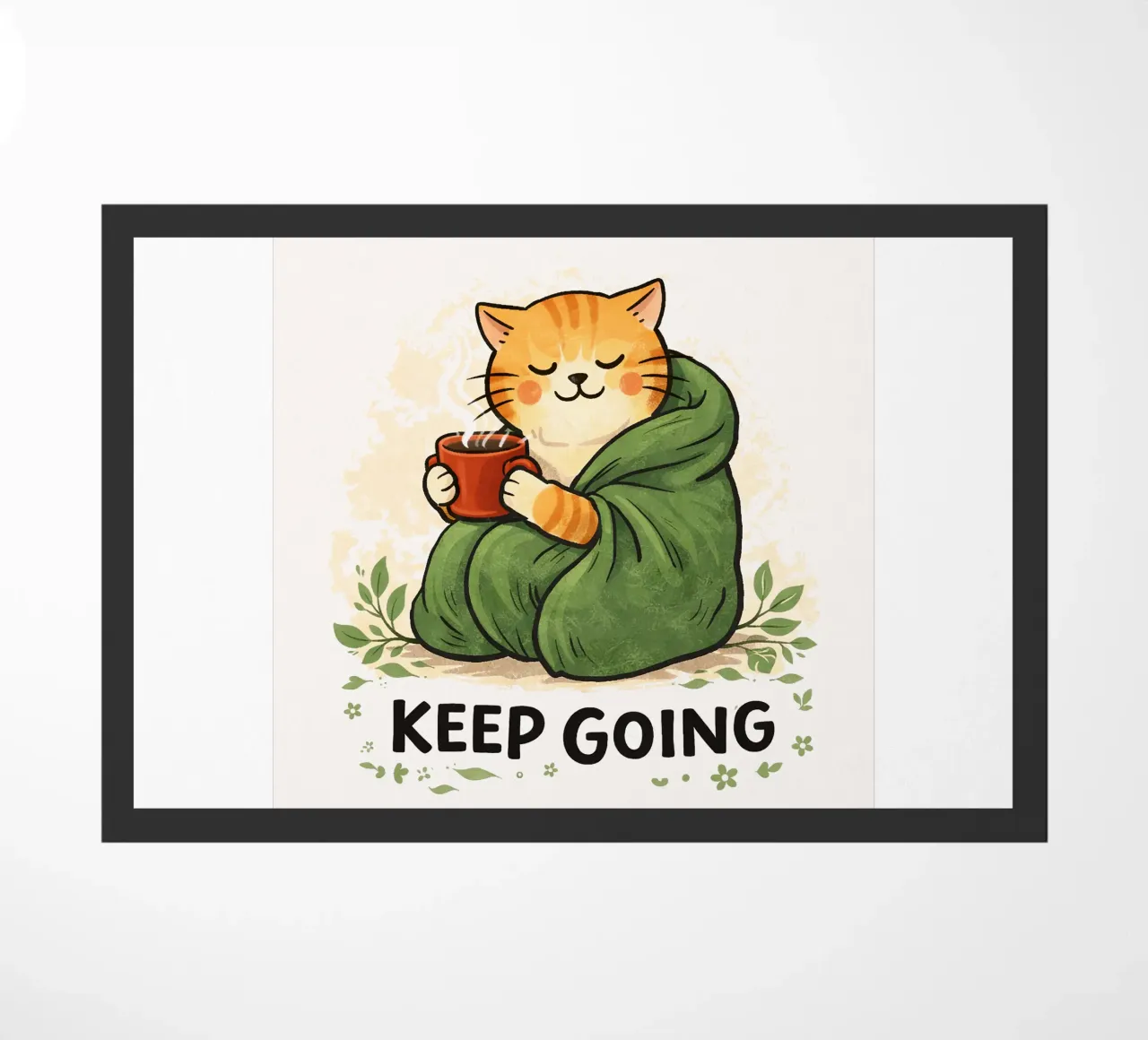 Keep Going Fußmatte von Ninatokka