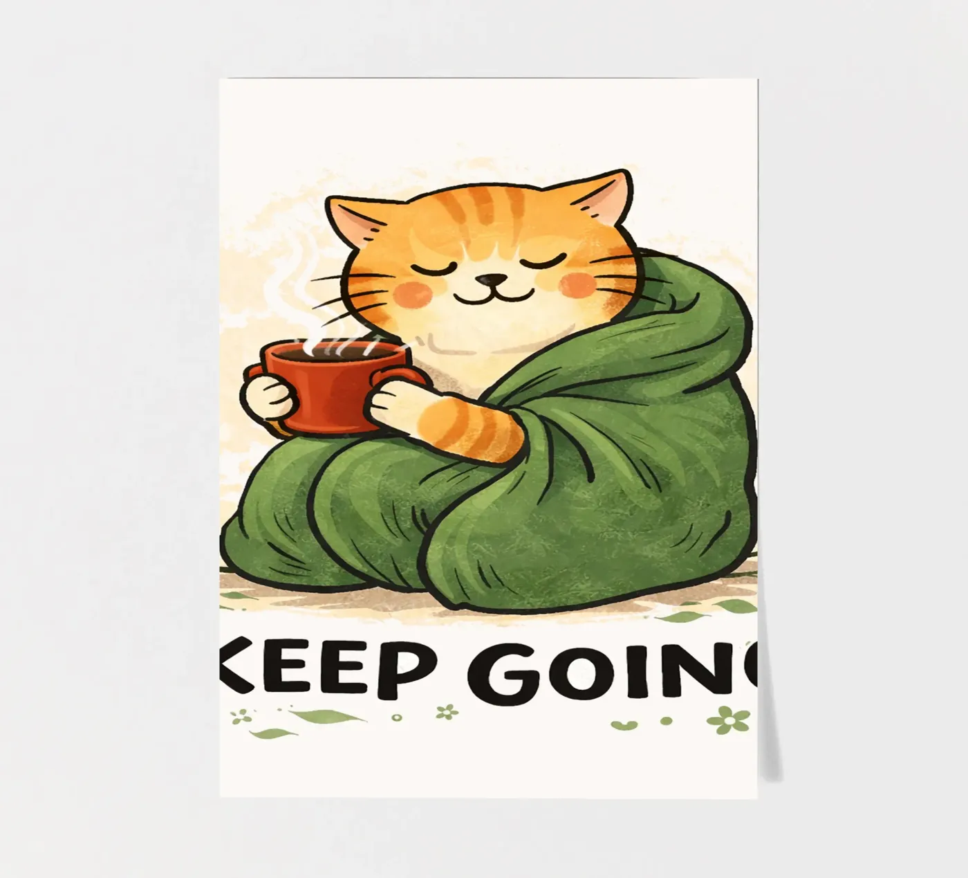 Keep Going sticker sheet by Ninatokka