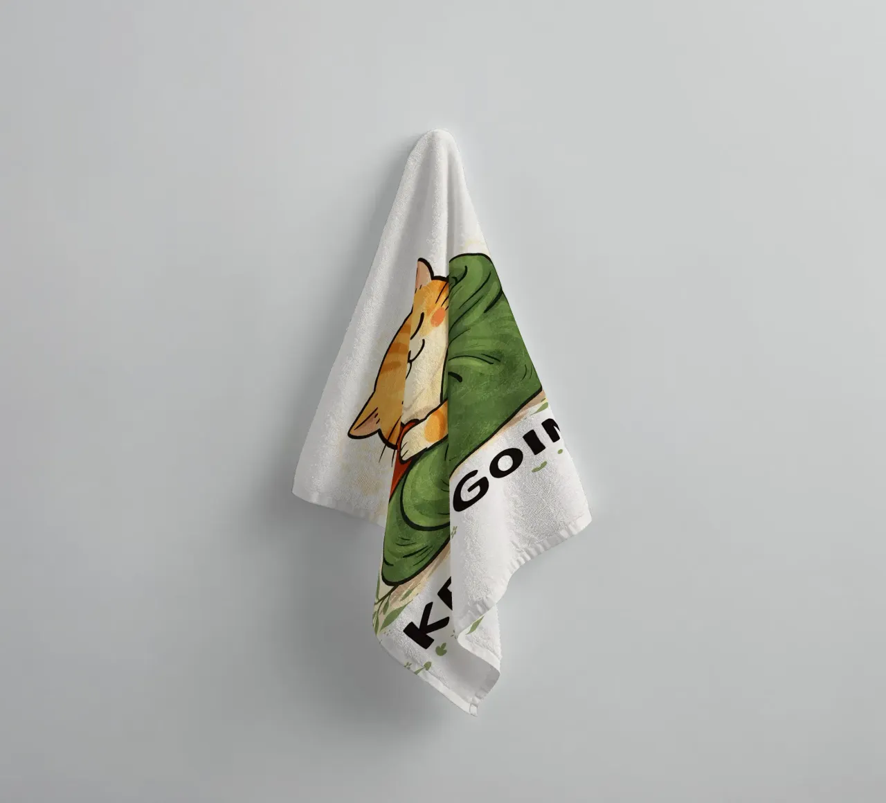 Keep Going badhanddoek van Ninatokka