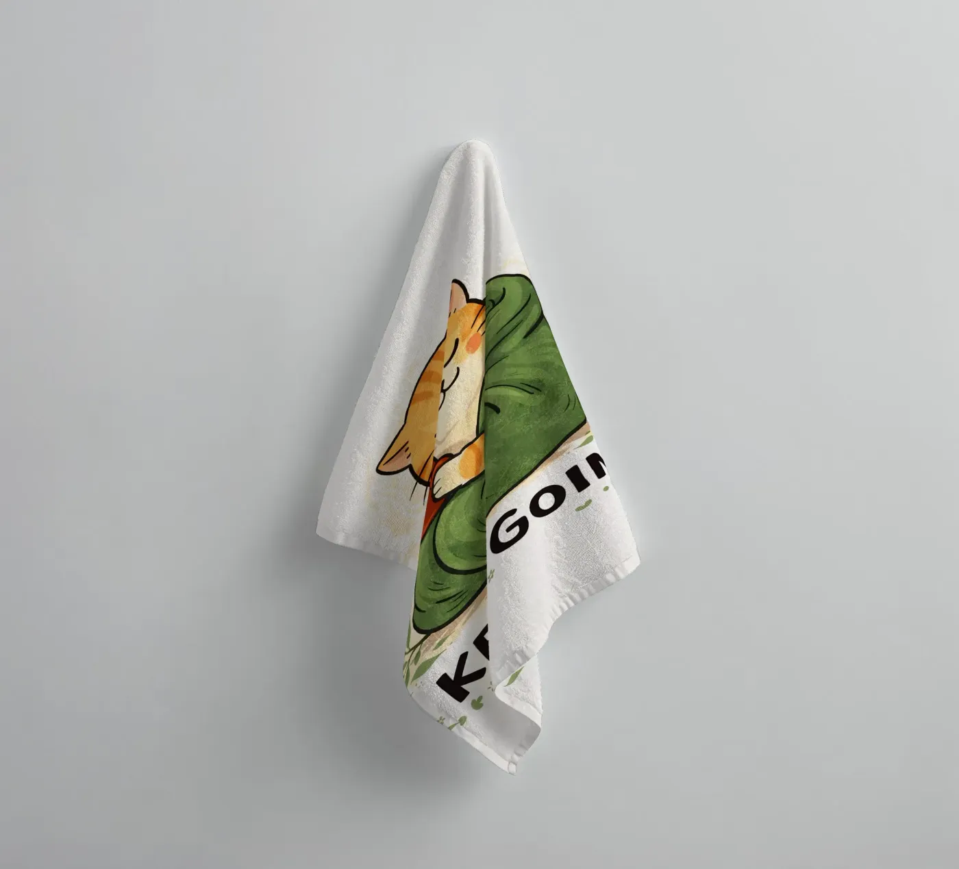 Keep Going serviette de bain de Ninatokka