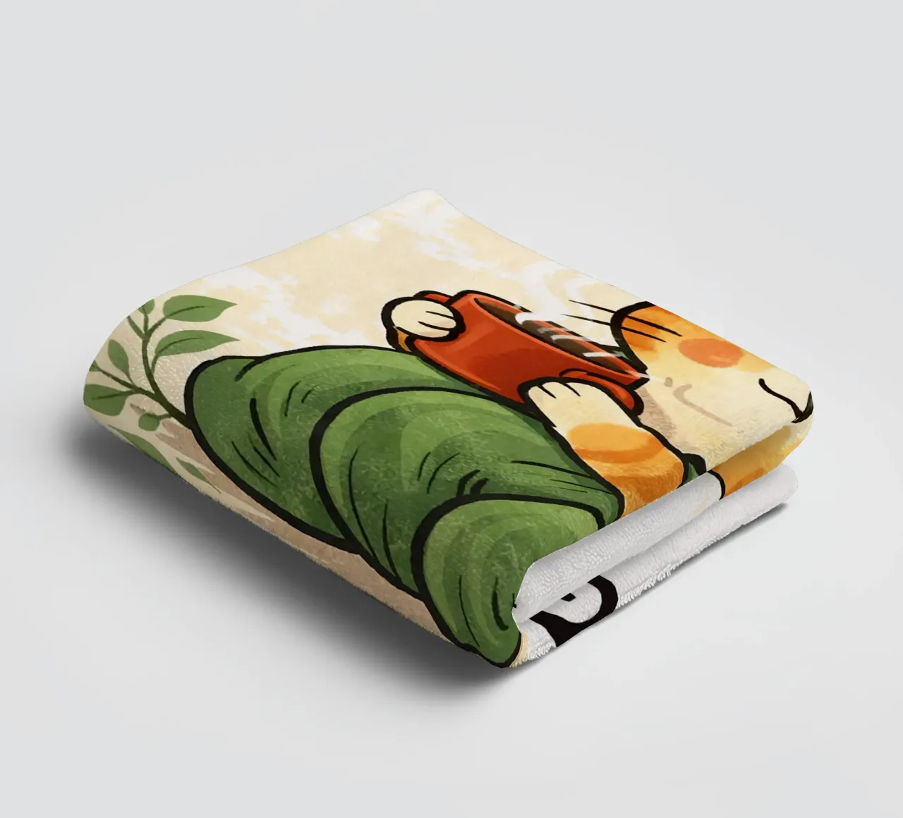 Keep Going badhanddoek van Ninatokka