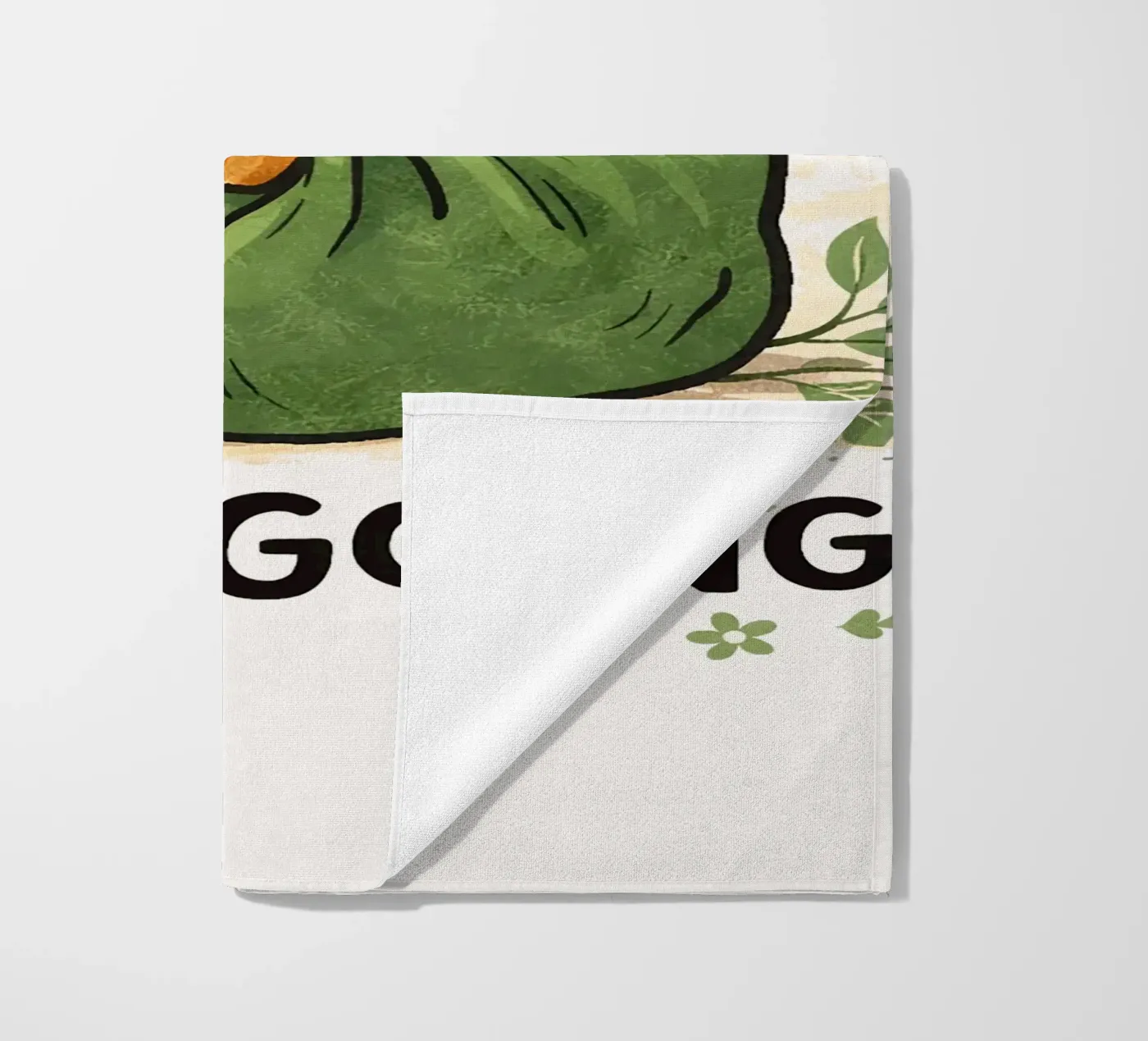 Keep Going beach towel by Ninatokka