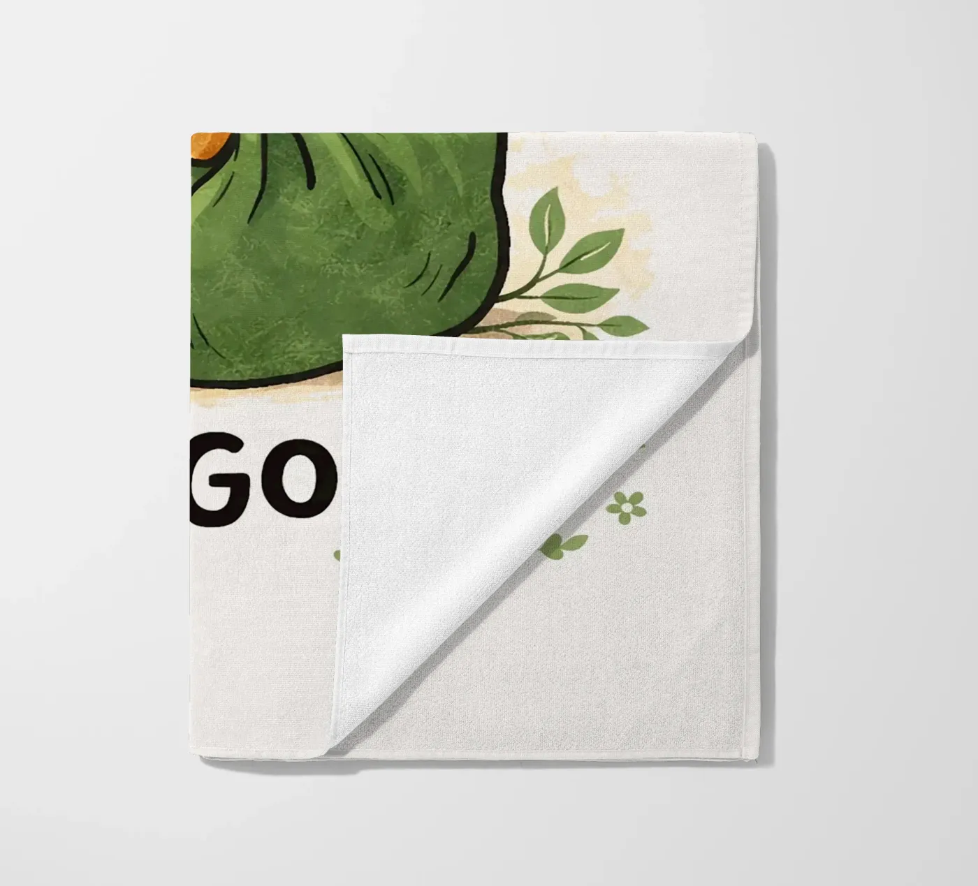 Keep Going beach towel by Ninatokka
