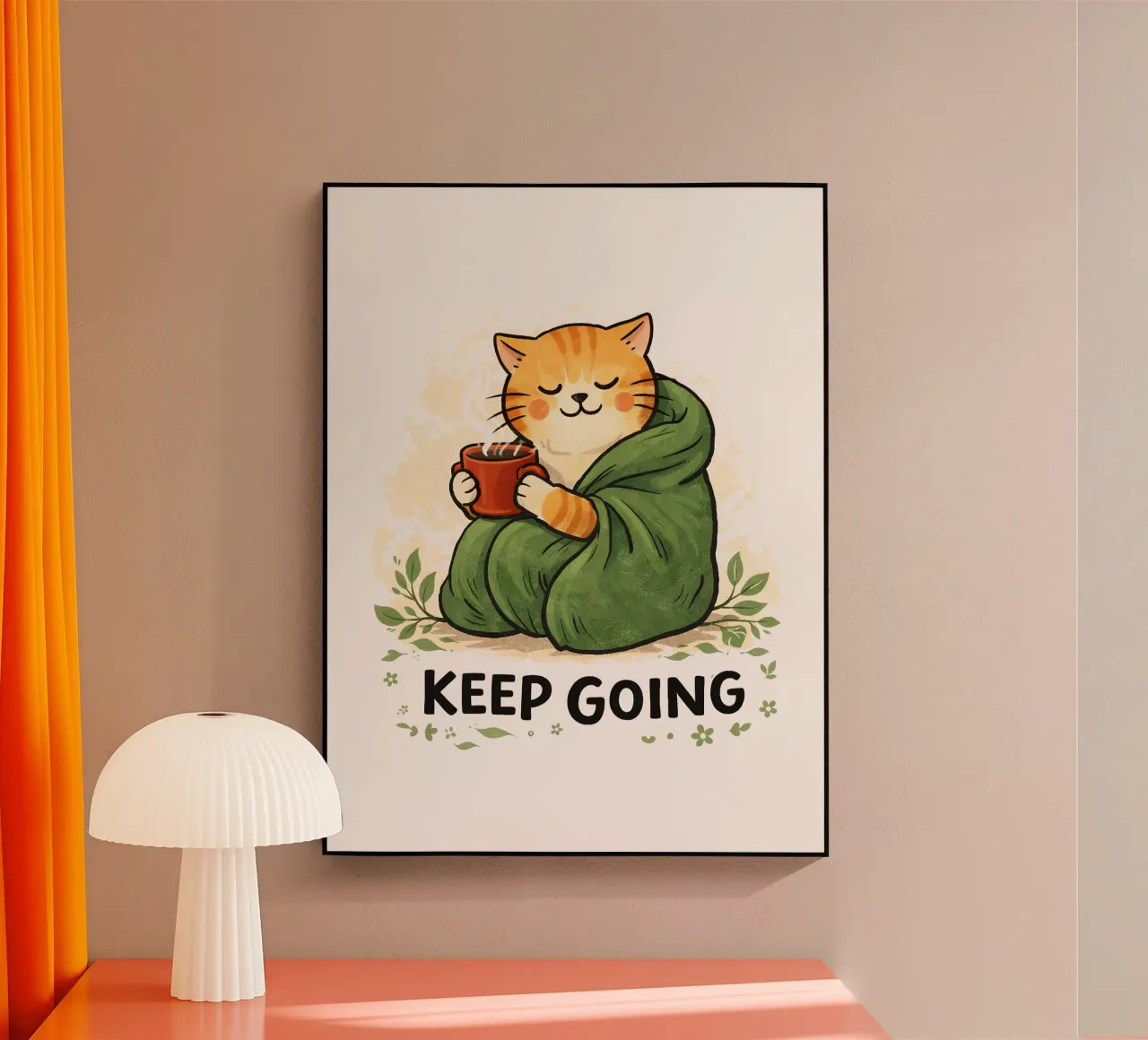 Keep Going plexiglass da Ninatokka