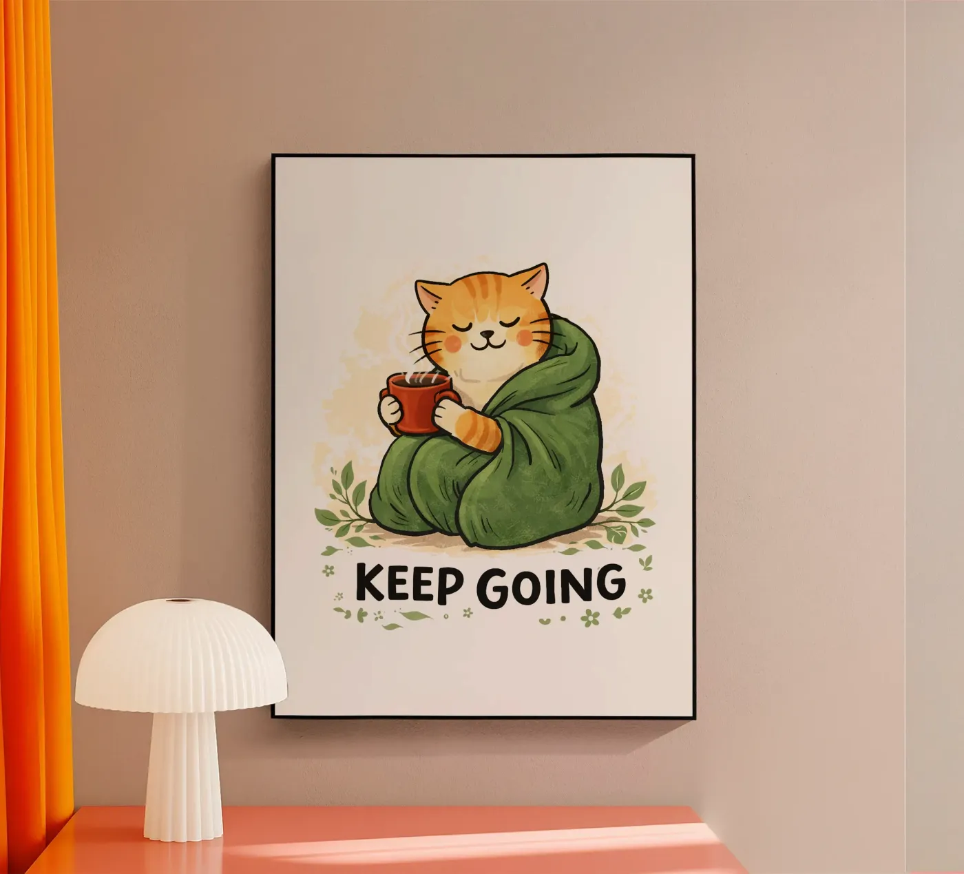 Keep Going plexiglass da Ninatokka